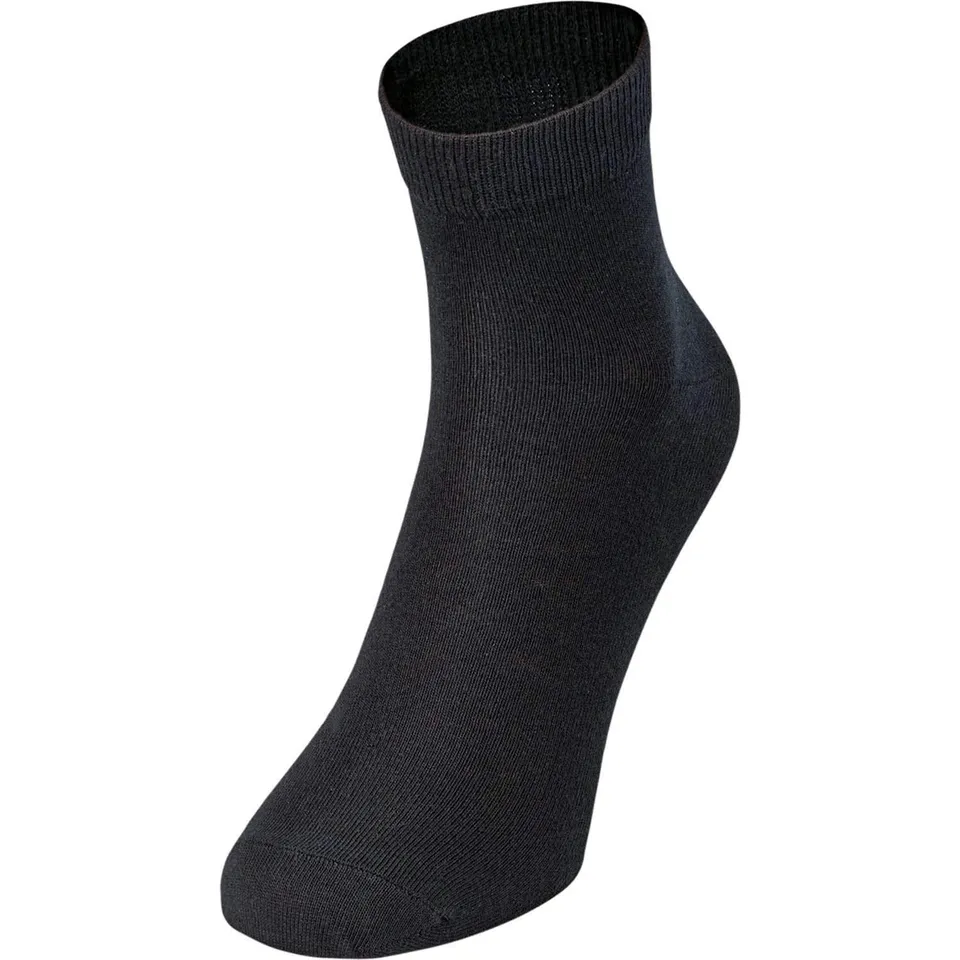 jako-f-linge-3er-pack-schwarz-gr-43-46-sneaker-socken image 1