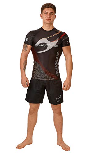 ju-sports-rashguard-pro-c18-germany-kurzarm-schwarz image 7