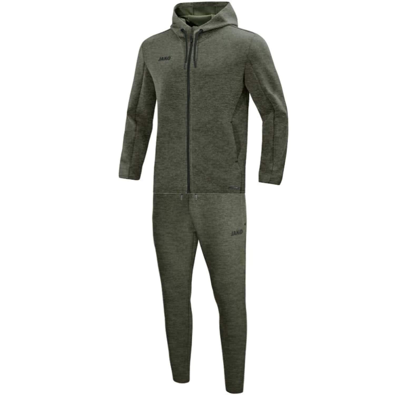 jako-premium-basics-jogginganzug-damen-34-anthrazit-meliert-kapuze image 6