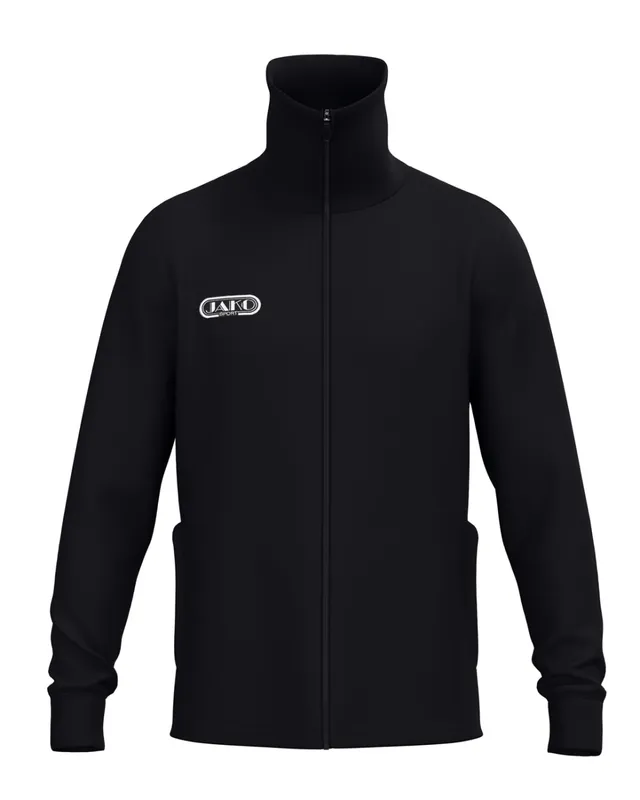 jako-wardrobe-trainingsjacke-schwarz-retro-logo image 1