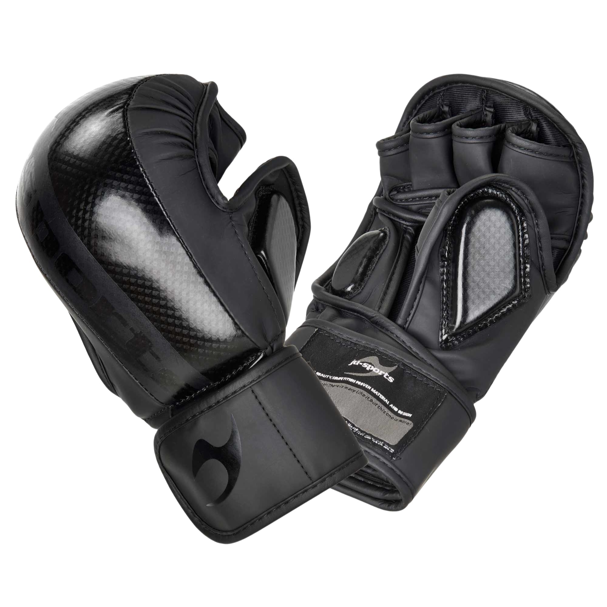 ju-sports-assassin-carbon-mma-handschuhe-schwarz-xl-sparring image 1