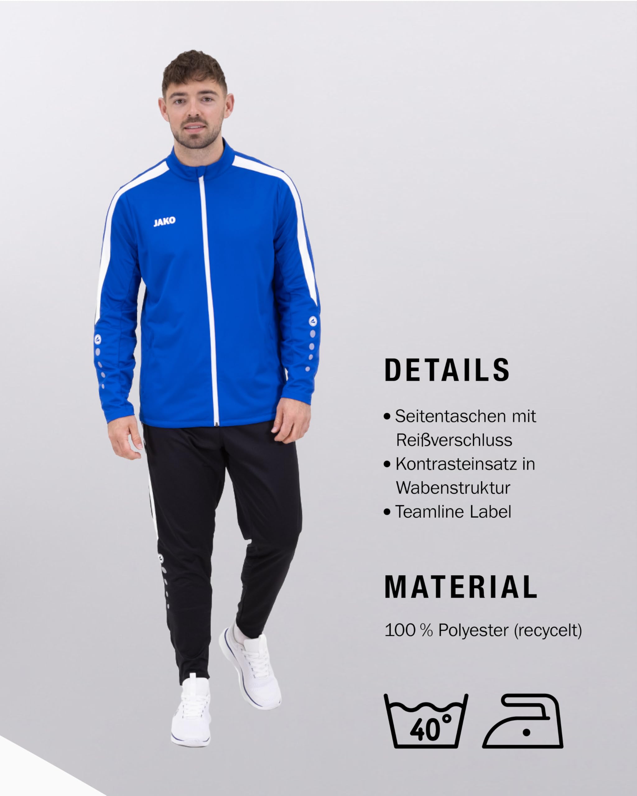 jako-power-polyesterjacke-damen-schwarz-m-mit-reissverschluss image 5