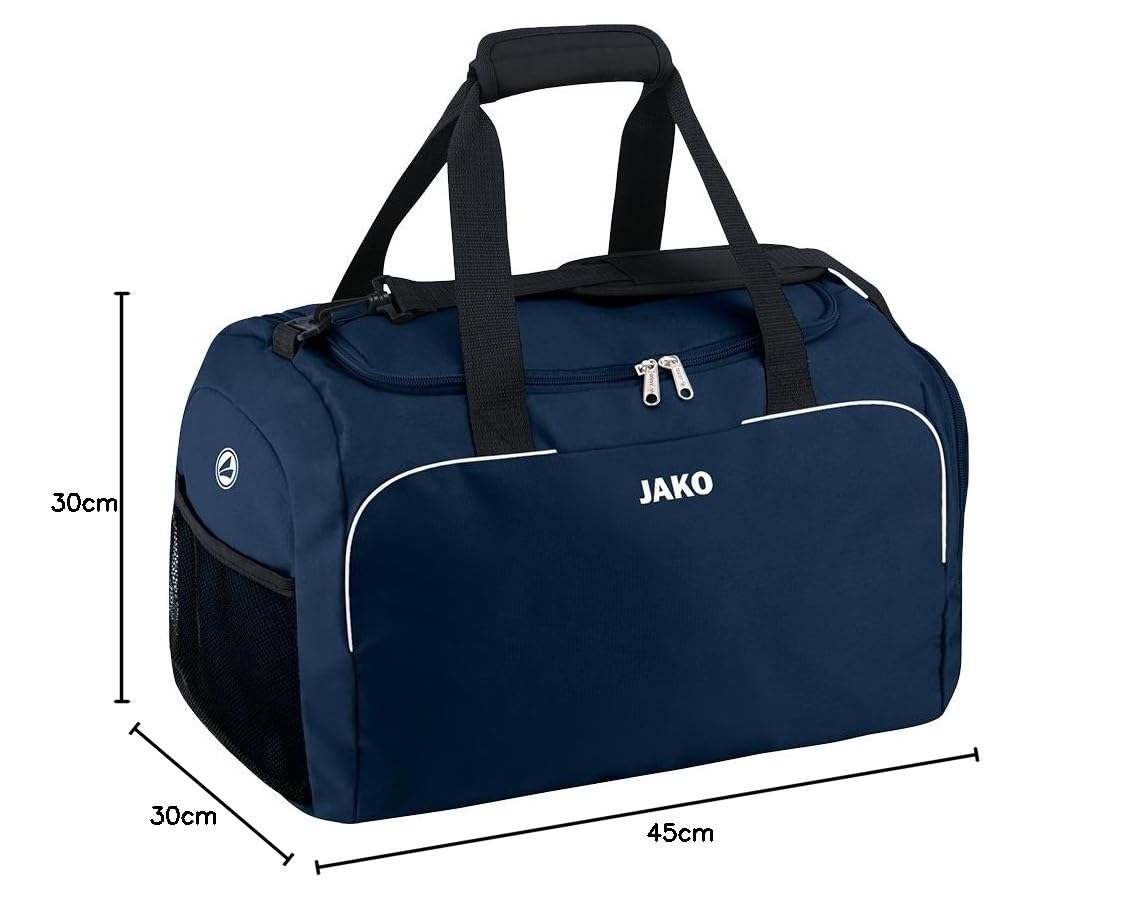 jako-classico-sporttasche-marine-gr-2-mit-nassfach image 7