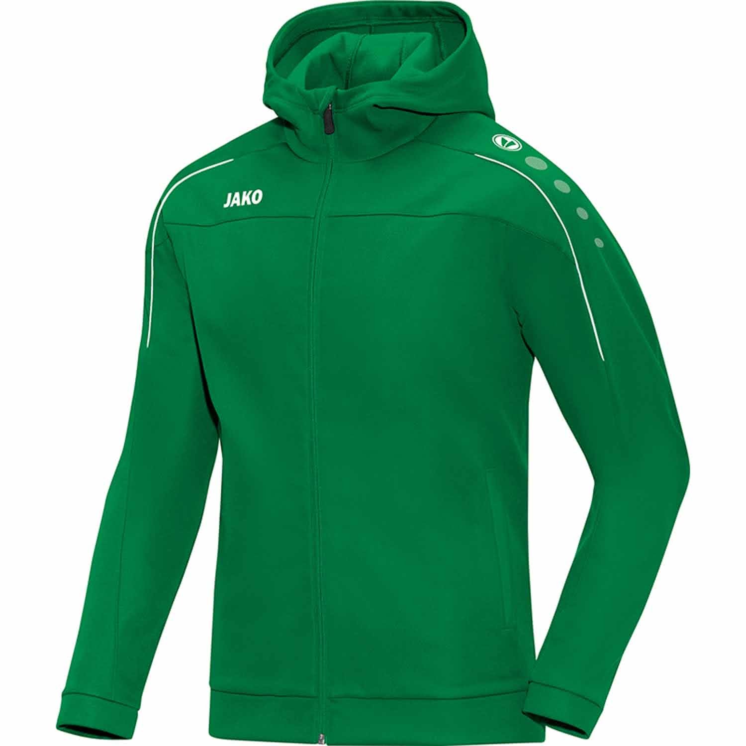 jako-classico-6850-kapuzenjacke-marine-fleece-herren image 7