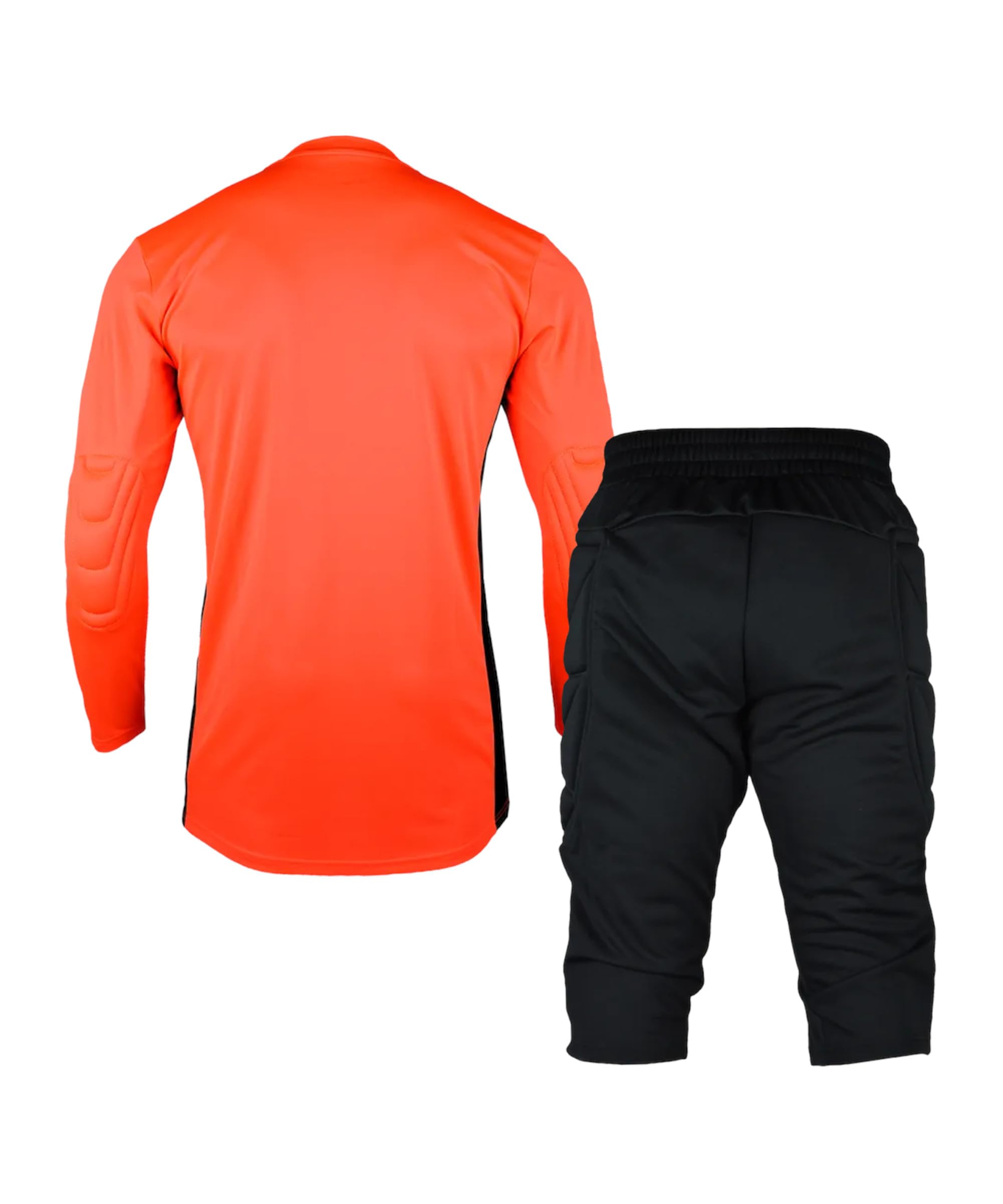 keepersport-torwarttrikot-herren-langarm-rotschwarz-gepolstert image 2