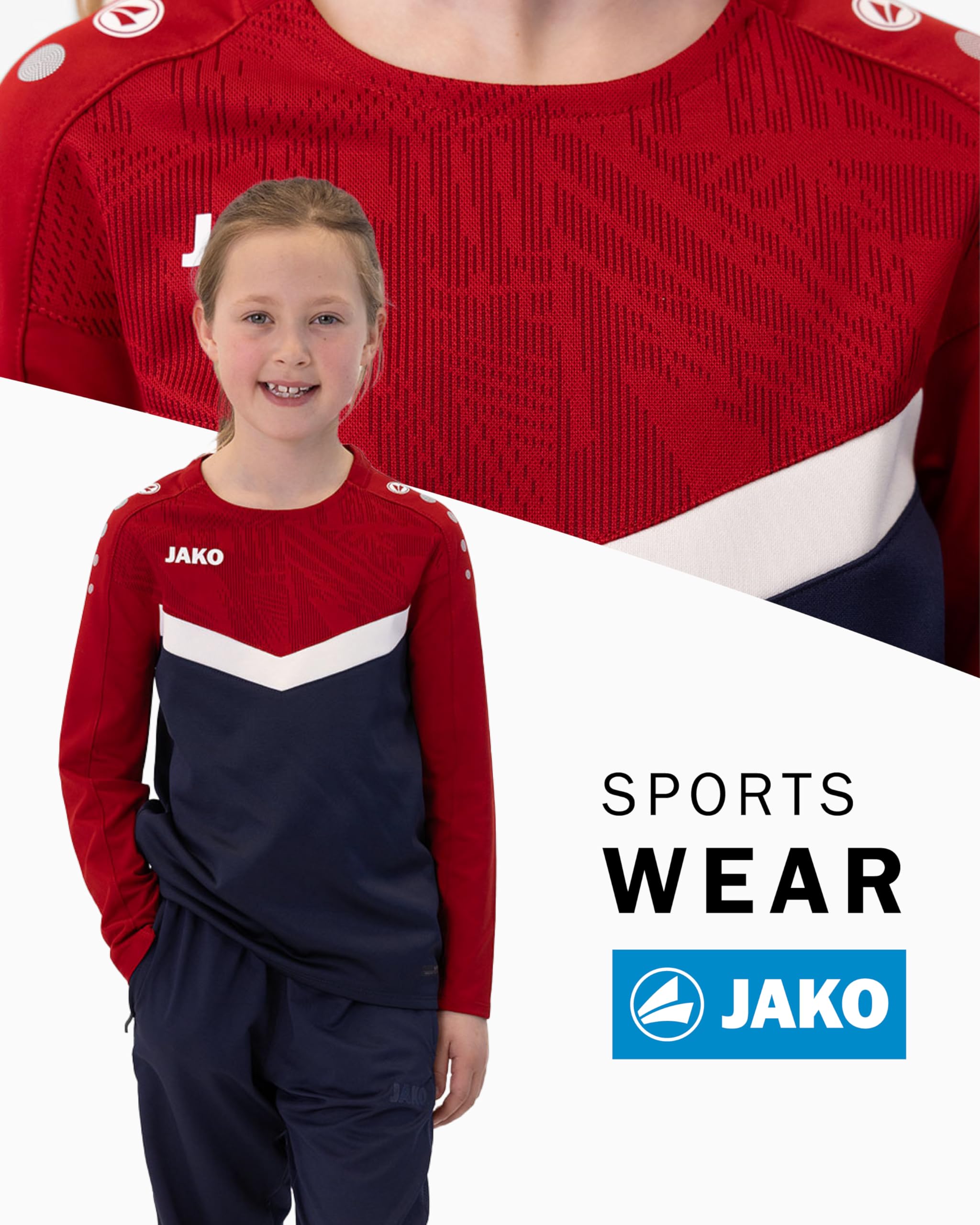 jako-iconic-kinder-sweatshirt-unisex-pullover-fleece image 2