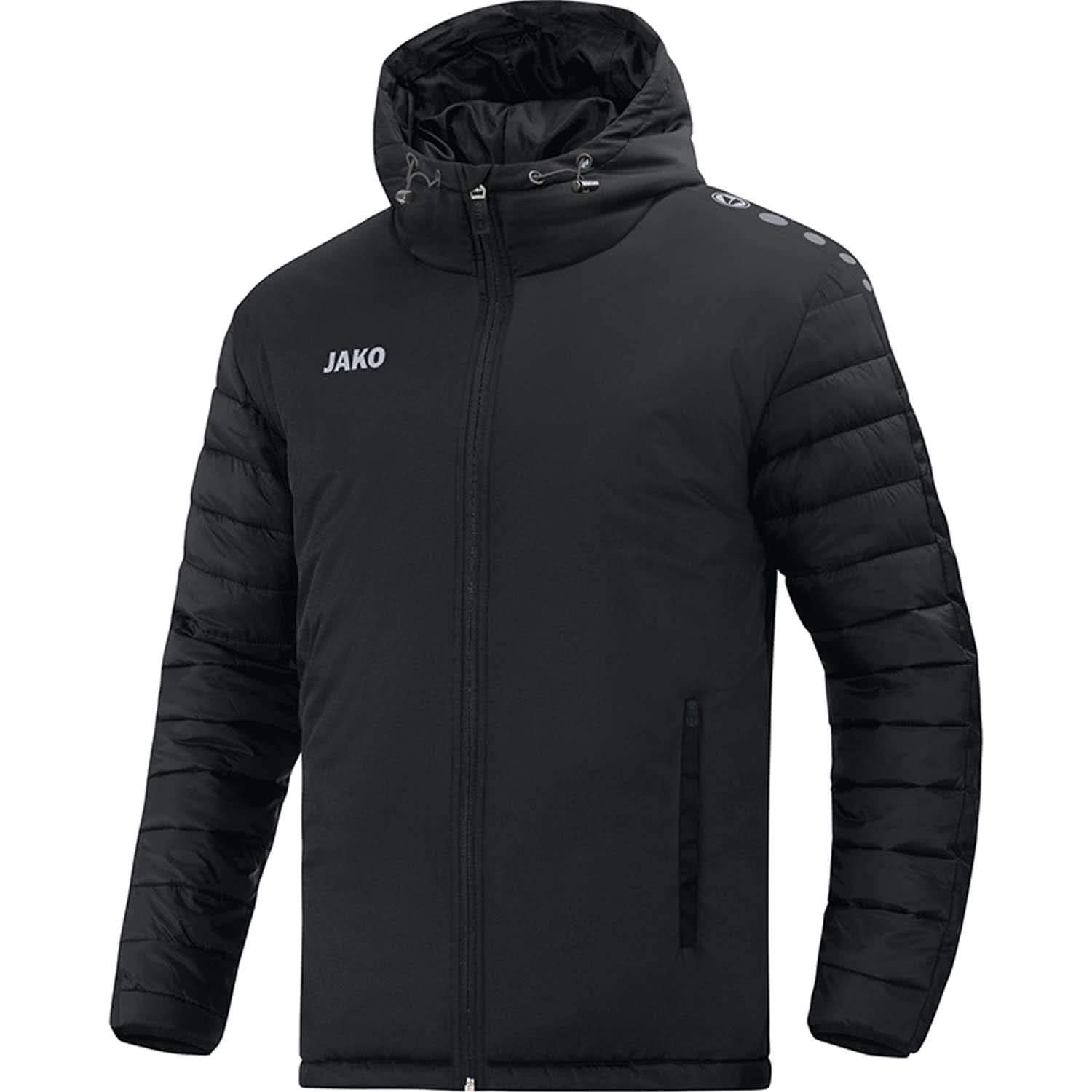 jako-team-stadionjacke-kinder-schwarz-gr-128 image 7