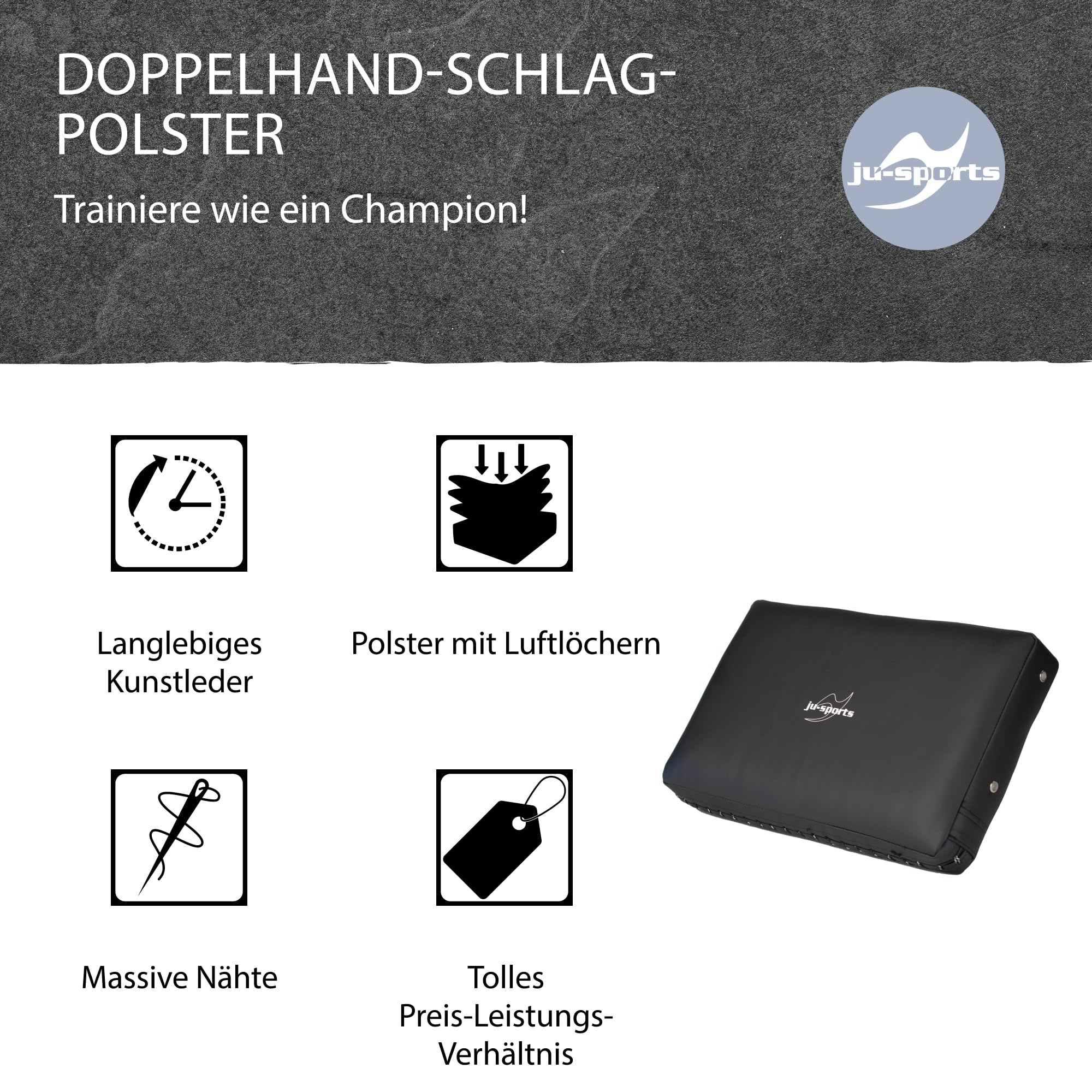 ju-sports-doppelhand-schlagpolster-pratze-kunstleder-48-cm image 3