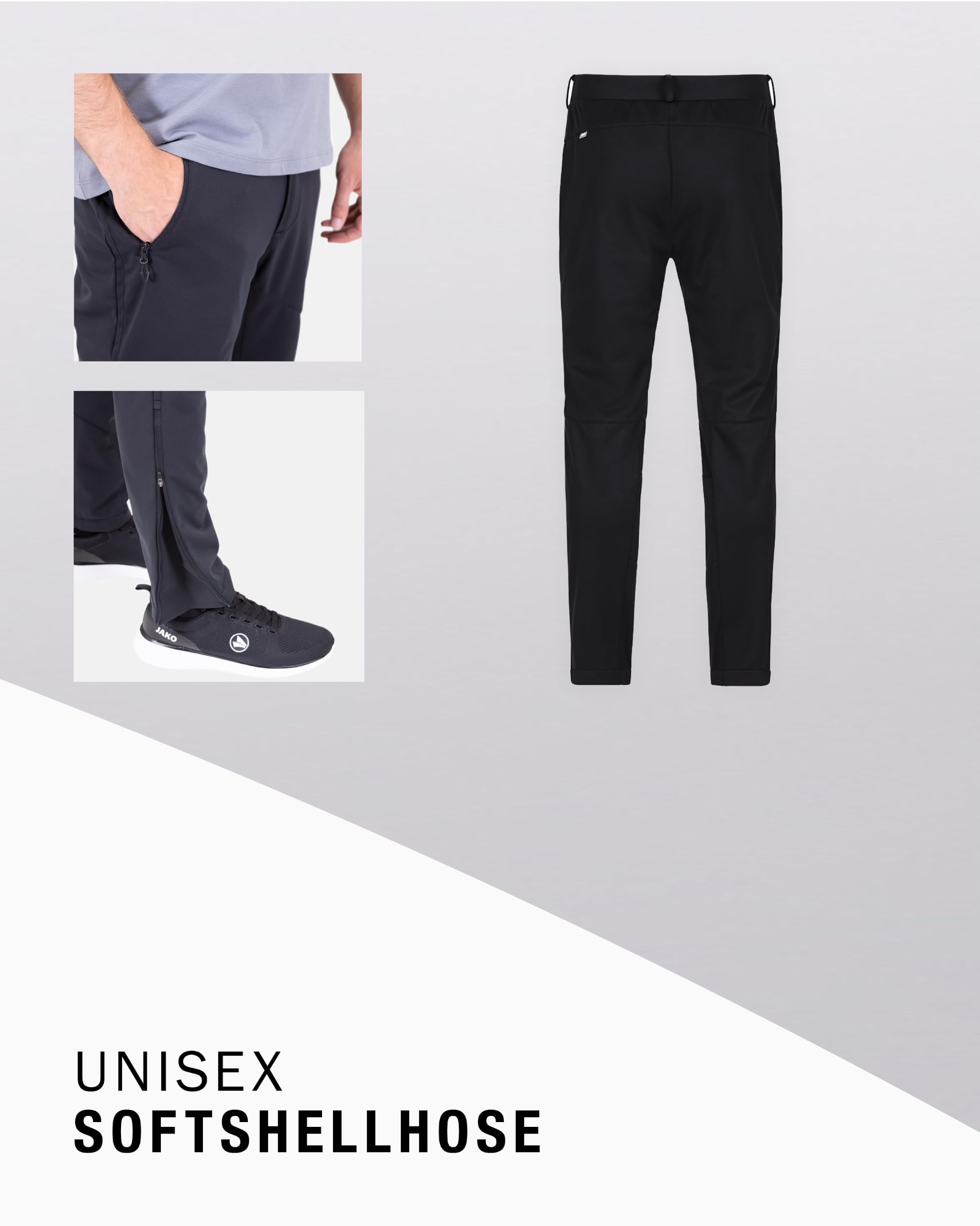 jako-challenge-softshellhose-herren-schwarz-3xl-regen image 3