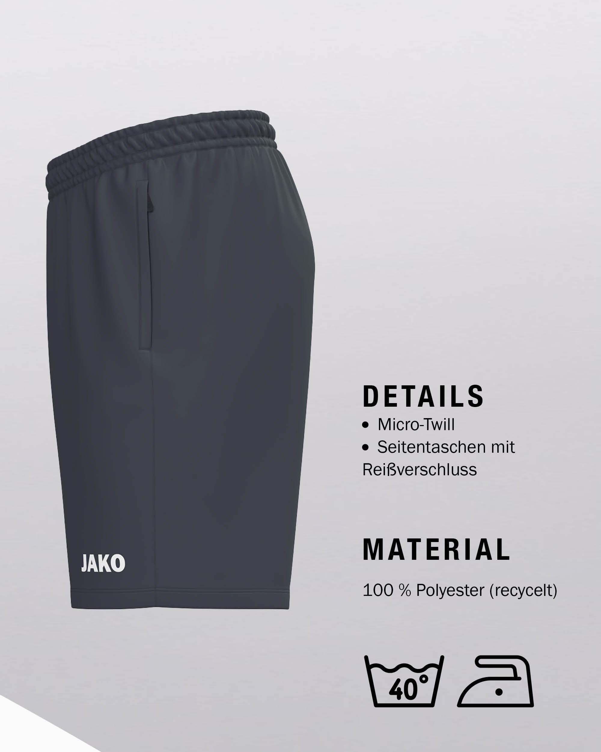 jako-one-webshort-shorts-unisex-schwarz-gr-s-recycelt image 4