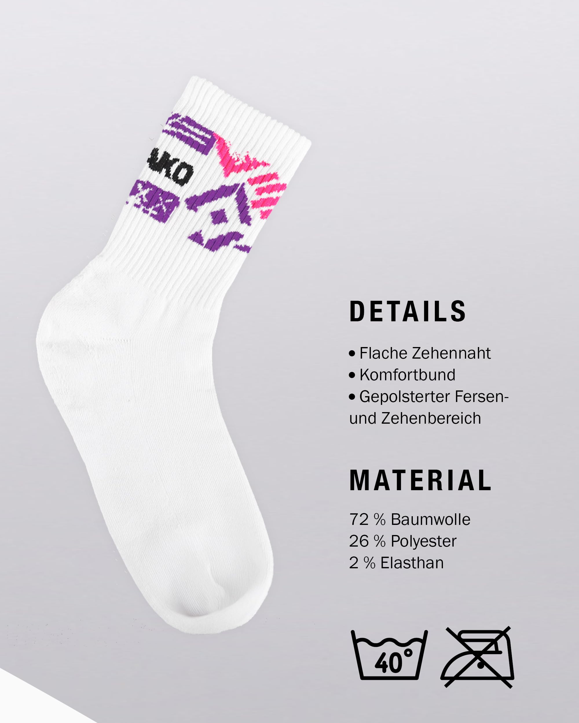 jako-malle-sportsocken-2er-pack-gr-43-46-wei image 4