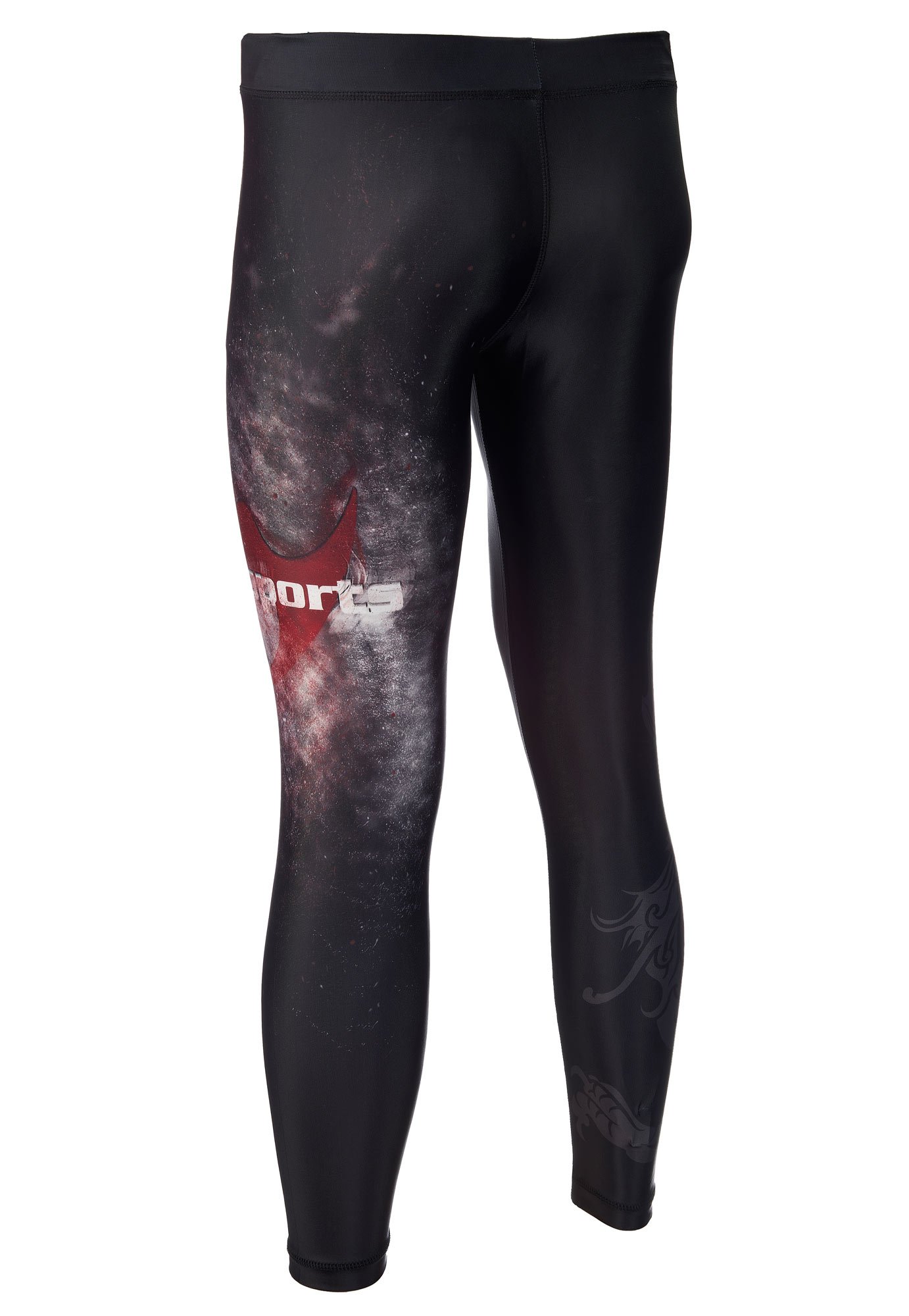 ju-sports-fight-pants-dark-line-dragon-spats-lang-l image 2