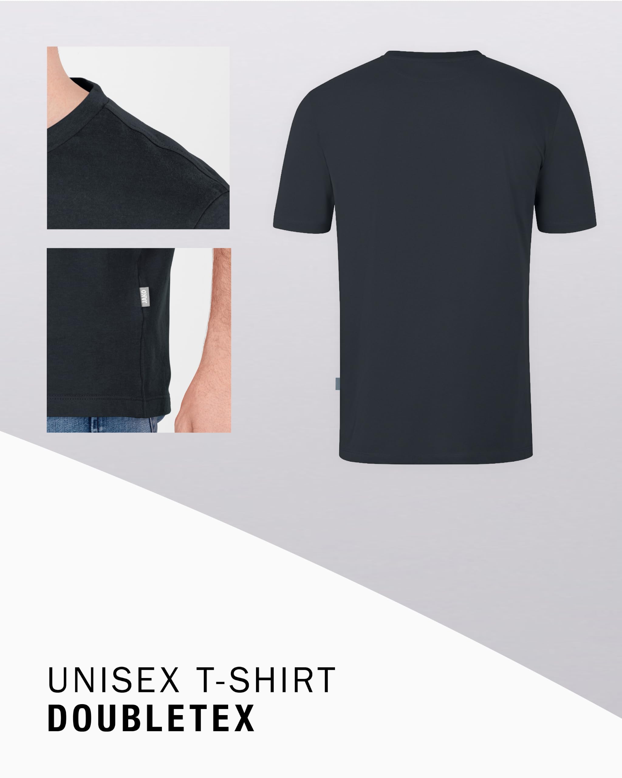 jako-base-doubletex-t-shirt-herren-blau-robust image 4