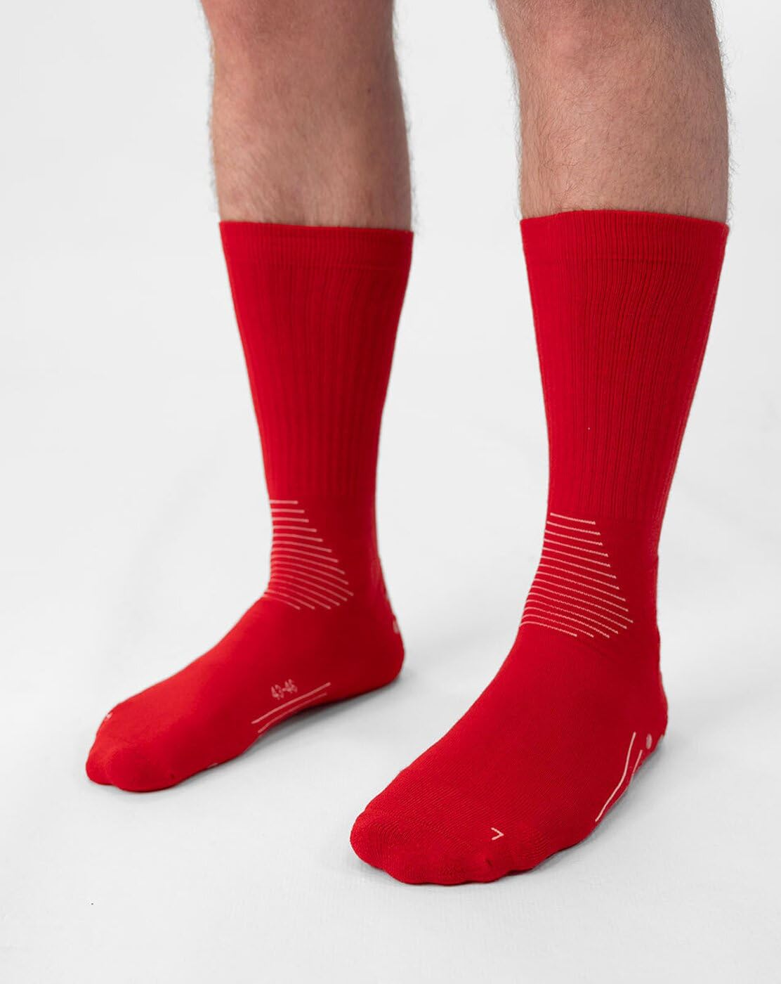 jako-comfort-gripsocken-rot-anti-rutsch-noppen image 2