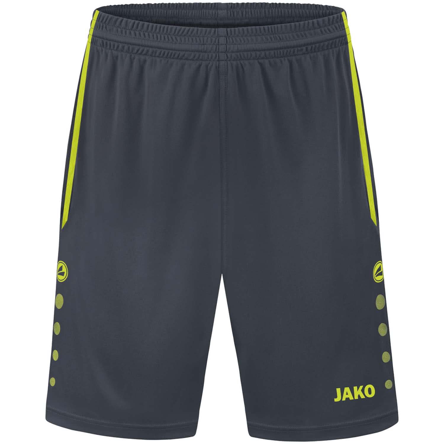 jako-challenge-allround-short-herren-anthrazit-lemon image 1