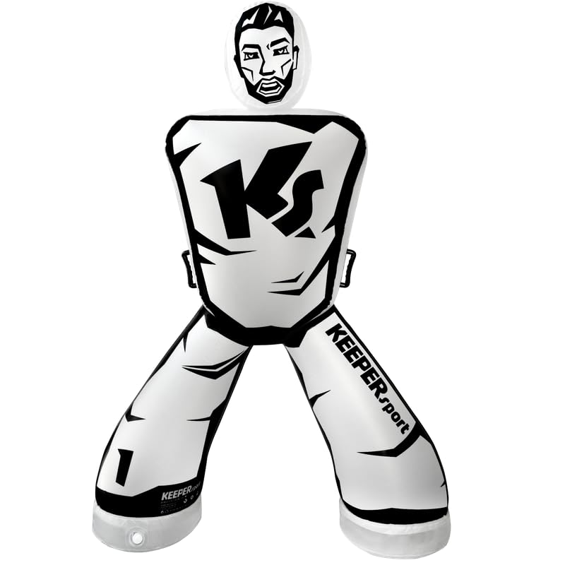keepersport-keeperdummy-pro-198-cm-trainingsdummy-schwarz-zweibeinig image 1