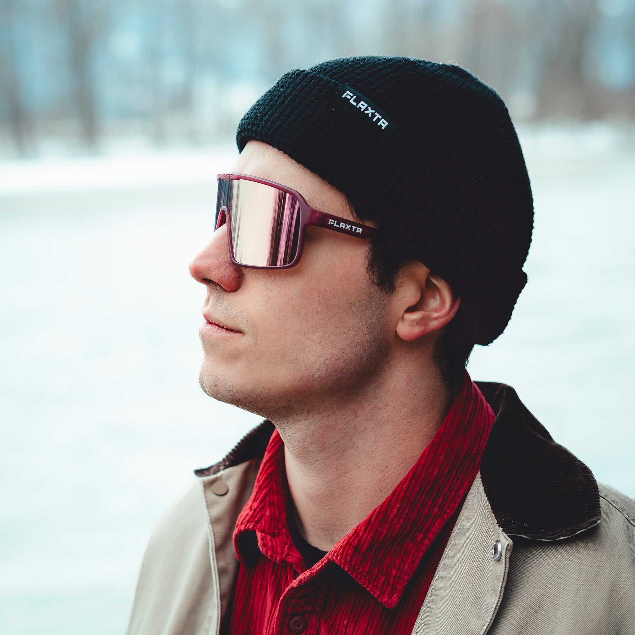 flaxta-low-top-beanie-m-tze-schwarz-recycled image 4