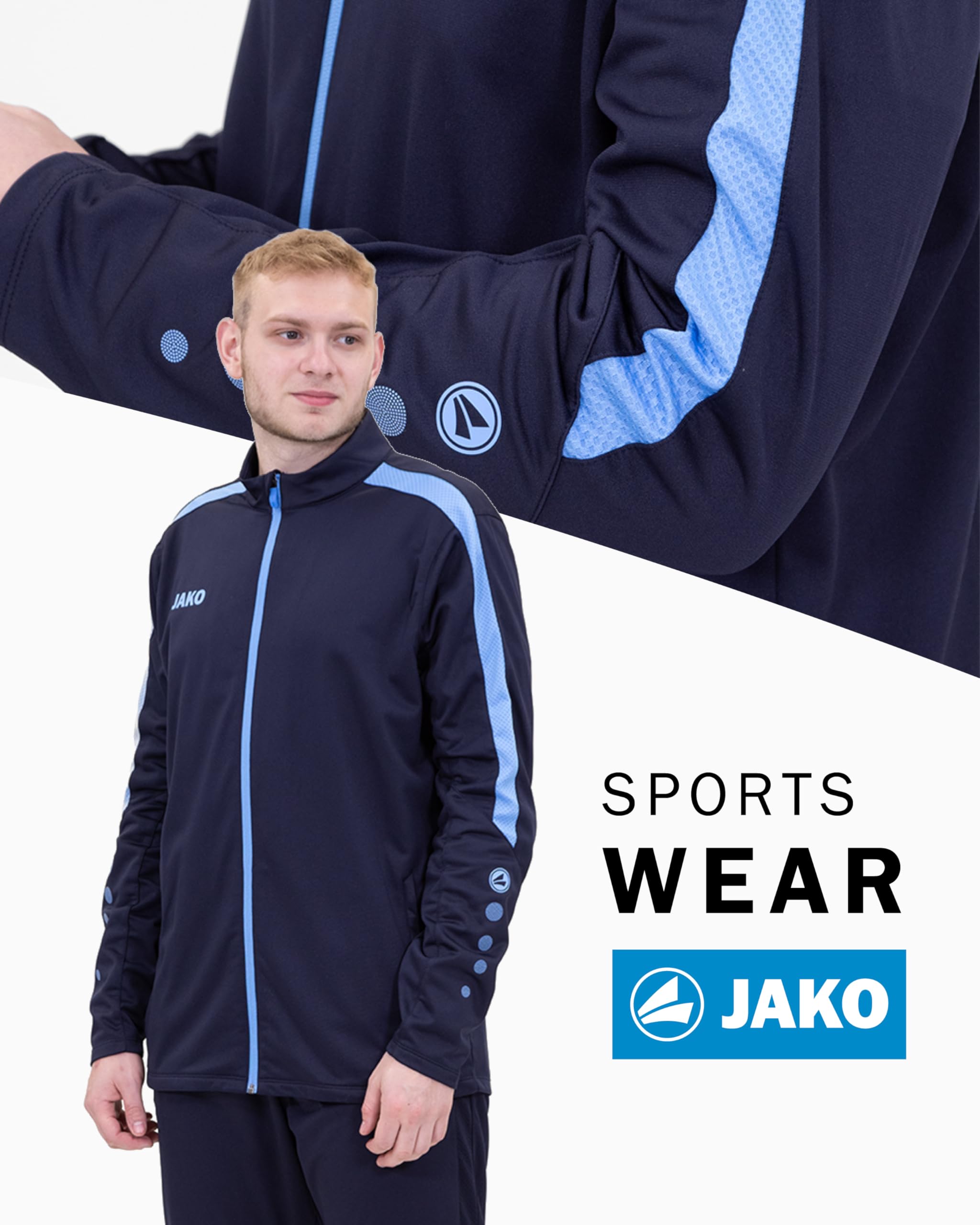 jako-power-trainingsanzug-herren-polyester-zweiteiler image 2