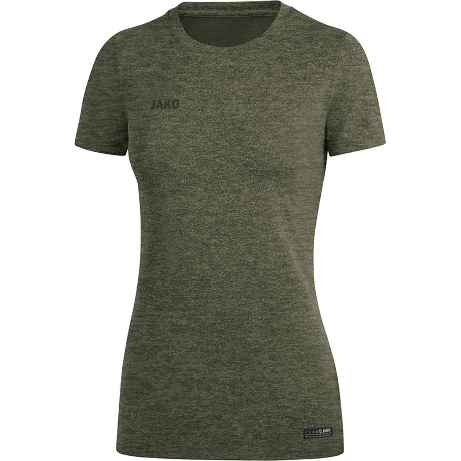 jako-premium-basic-t-shirt-damen-anthrazit-meliert-34 image 4