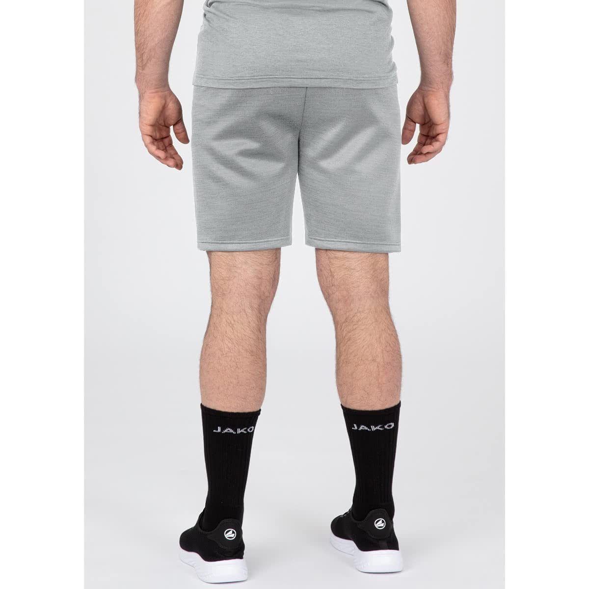 jako-challenge-short-herren-hellgrau-meliert-xl-shorts-melange image 3