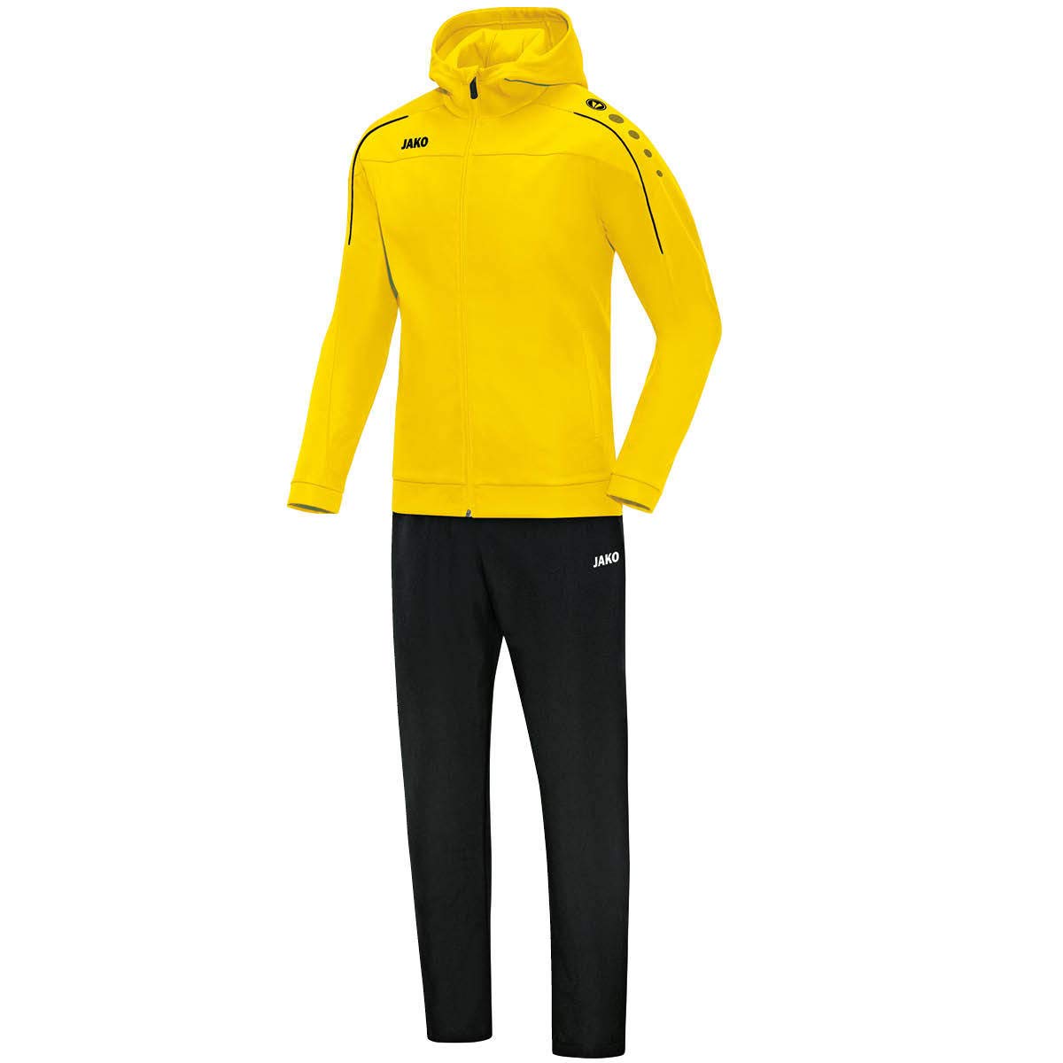 jako-classico-m9650-damen-pr-sentationsanzug-orange-gr-48-kapuze image 2