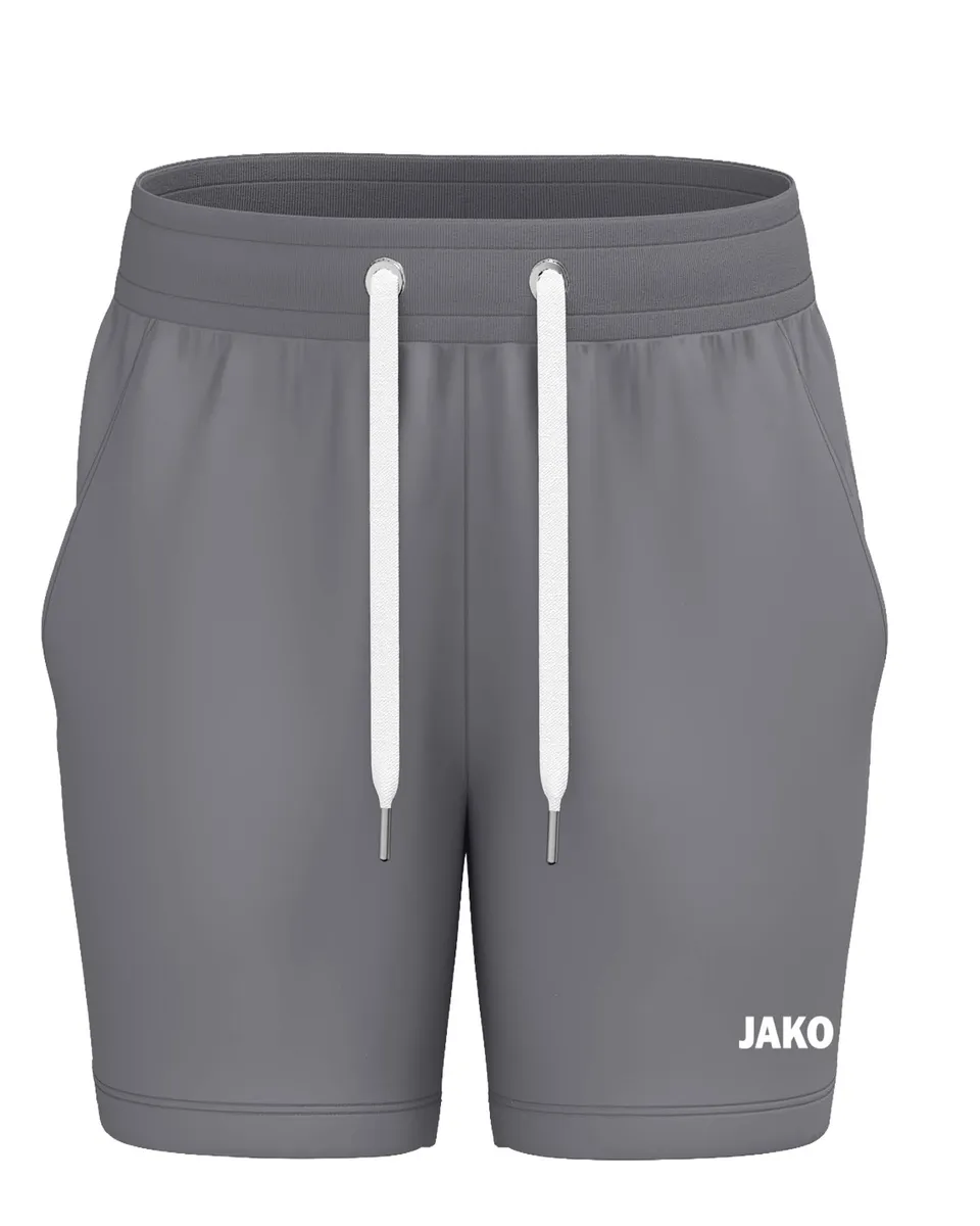 jako-one-cotton-joggingshorts-damen-34-grau image 1