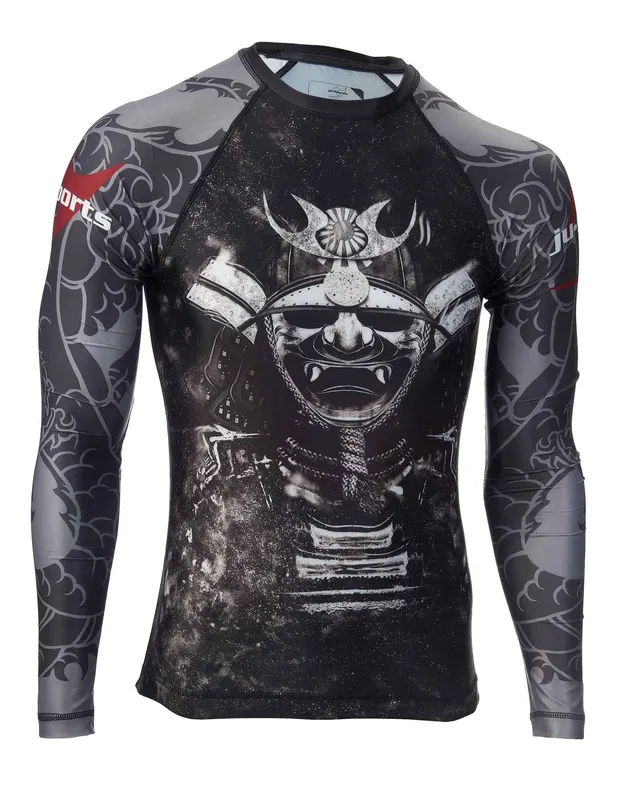 ju-sports-rash-guards-dark-line-kabuto-rashguard-langarm image 1