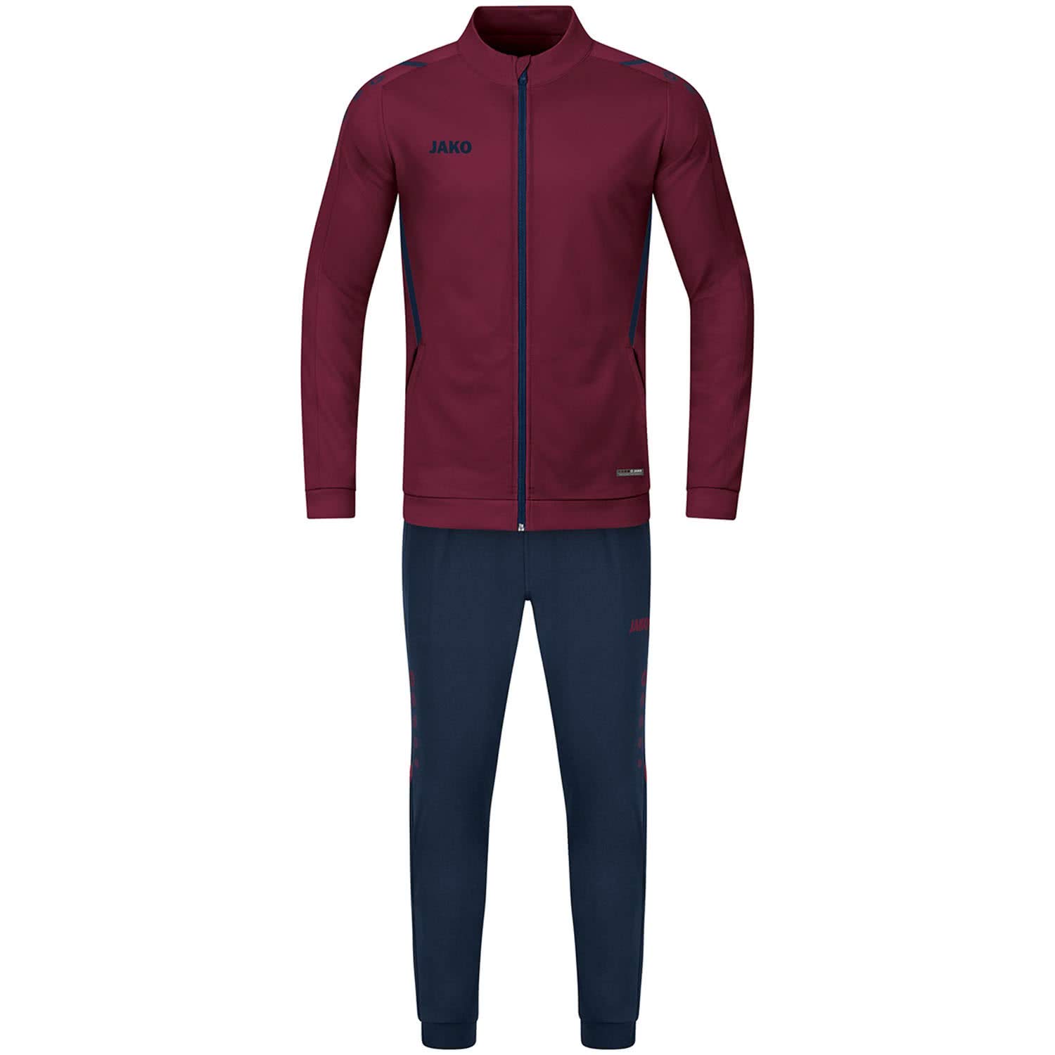 jako-challenge-trainingsanzug-herren-l-schwarz-wei-polyester image 6