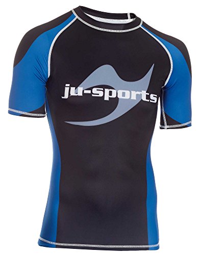 ju-sports-rank-rashguard-pro-kurzarm-rashguard-blau image 3