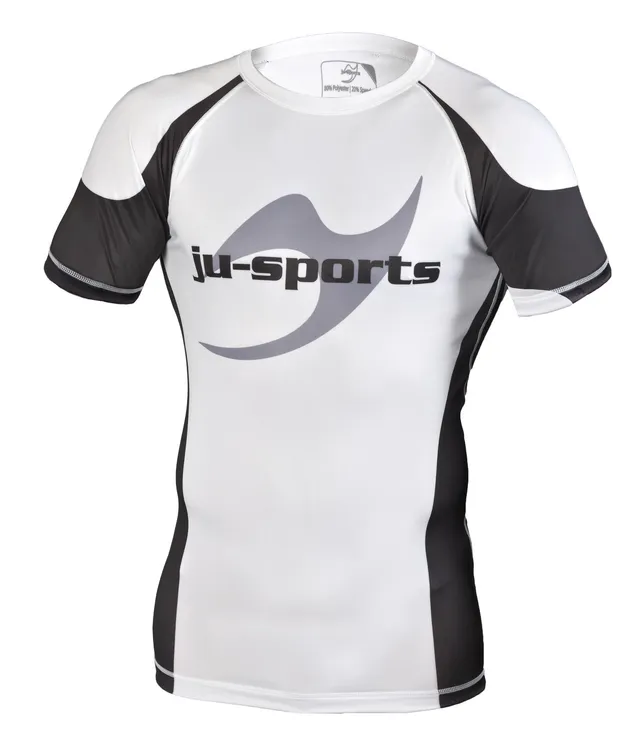ju-sports-pro-c13-rashguard-kurzarm-wei-kompressionsshirt image 1
