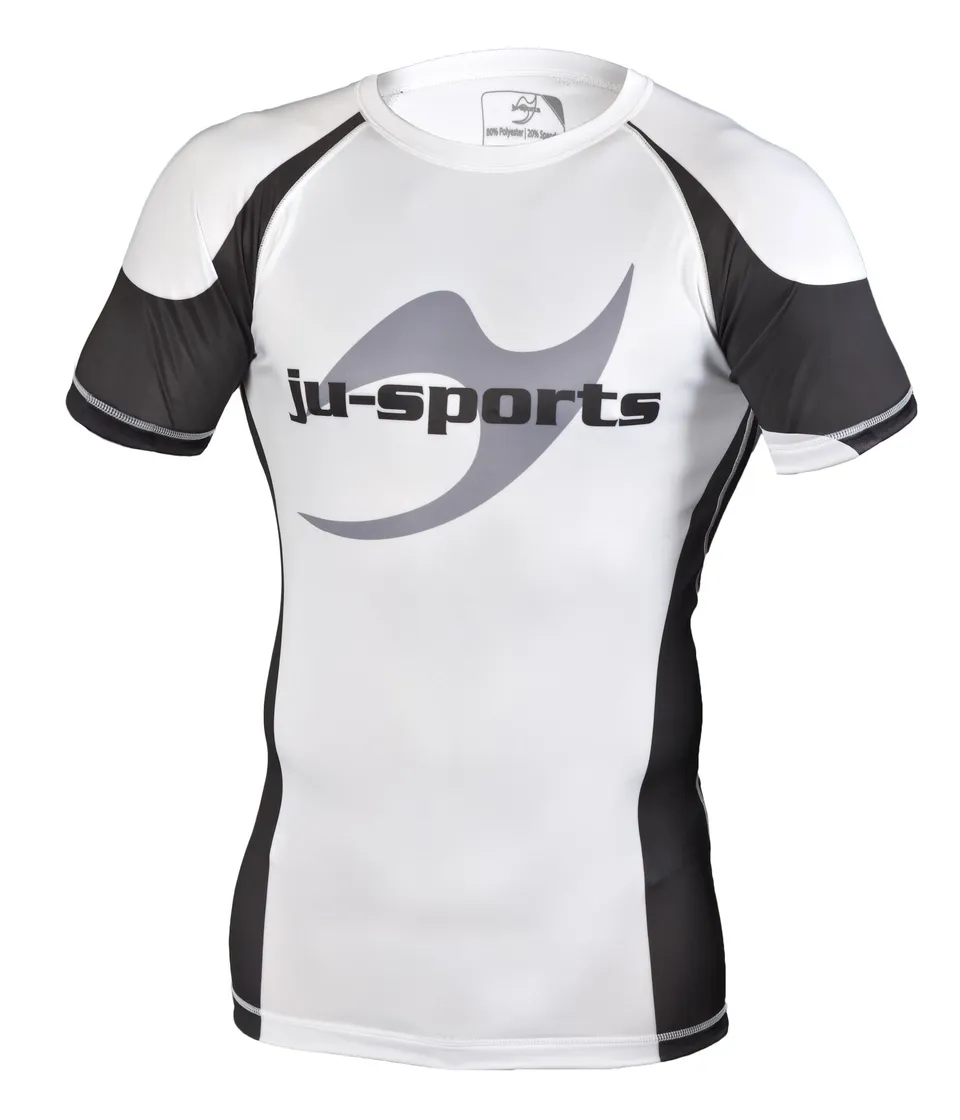 ju-sports-pro-c13-rashguard-kurzarm-wei-kompressionsshirt image 1