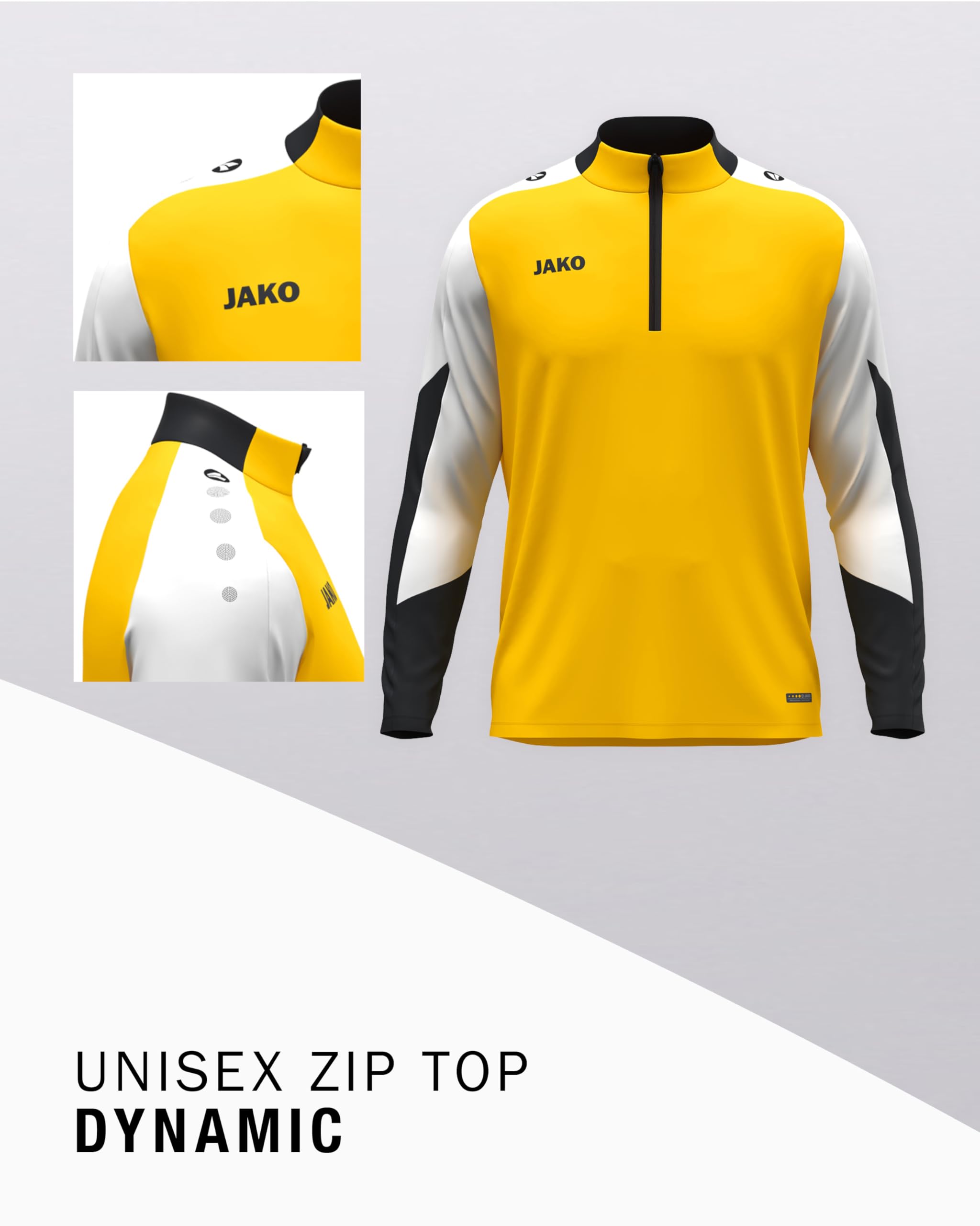 jako-dynamic-ziptop-sweatshirt-herren-gr-s-recycelt image 4