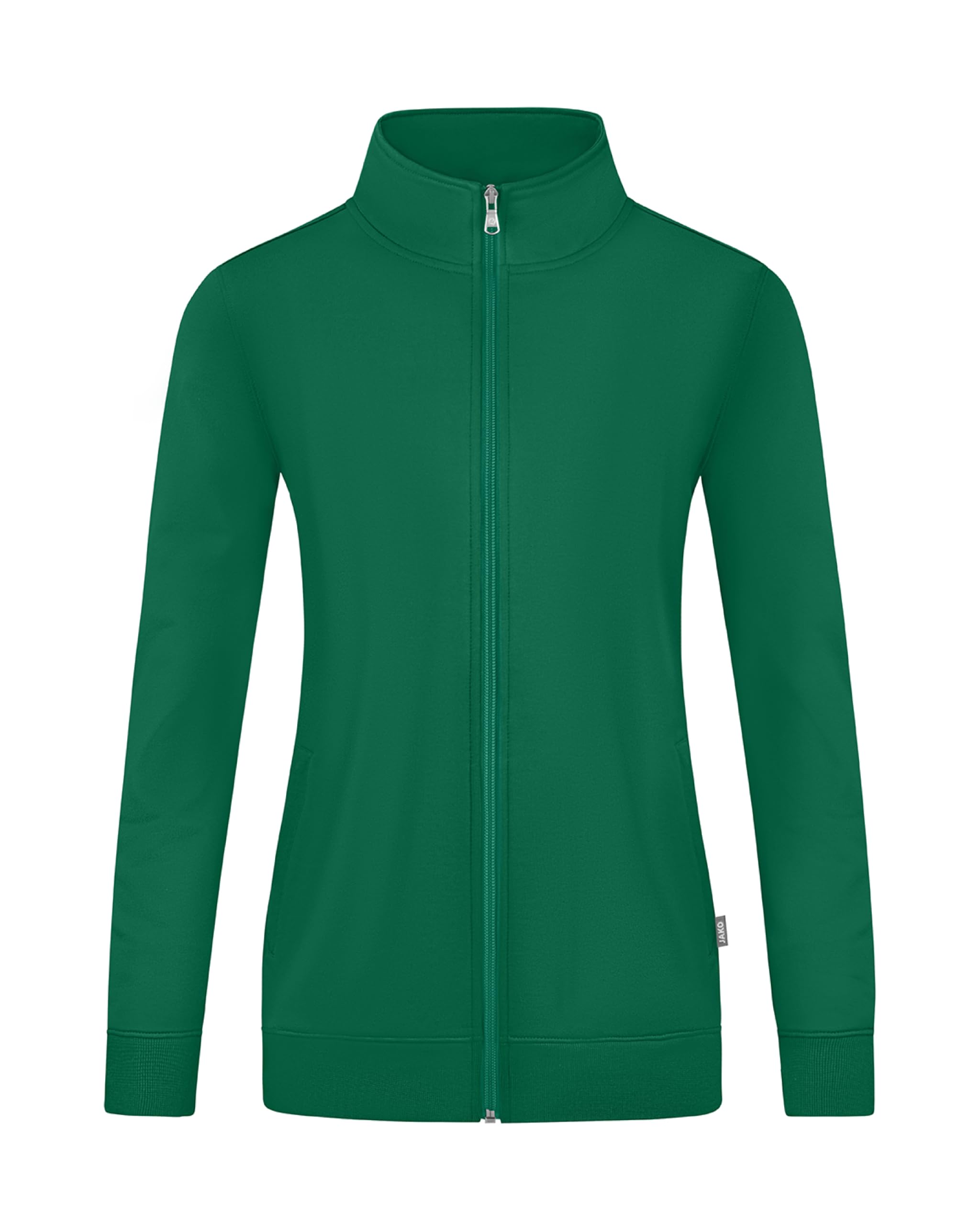 jako-base-sweatjacke-doubletex-damen-grau-60-grad image 8