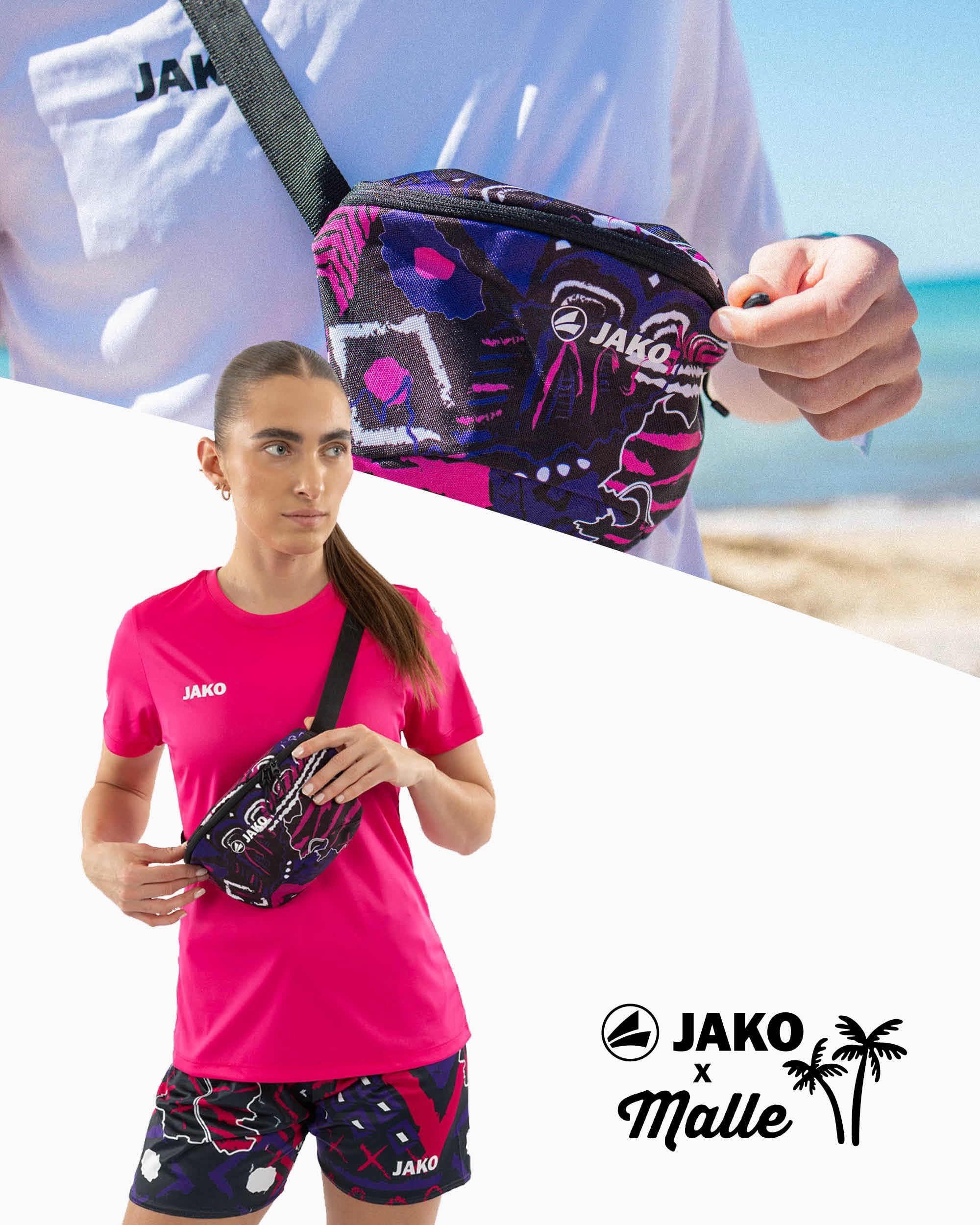jako-malle-bauchtasche-one-size-polyester-wei-pink image 2