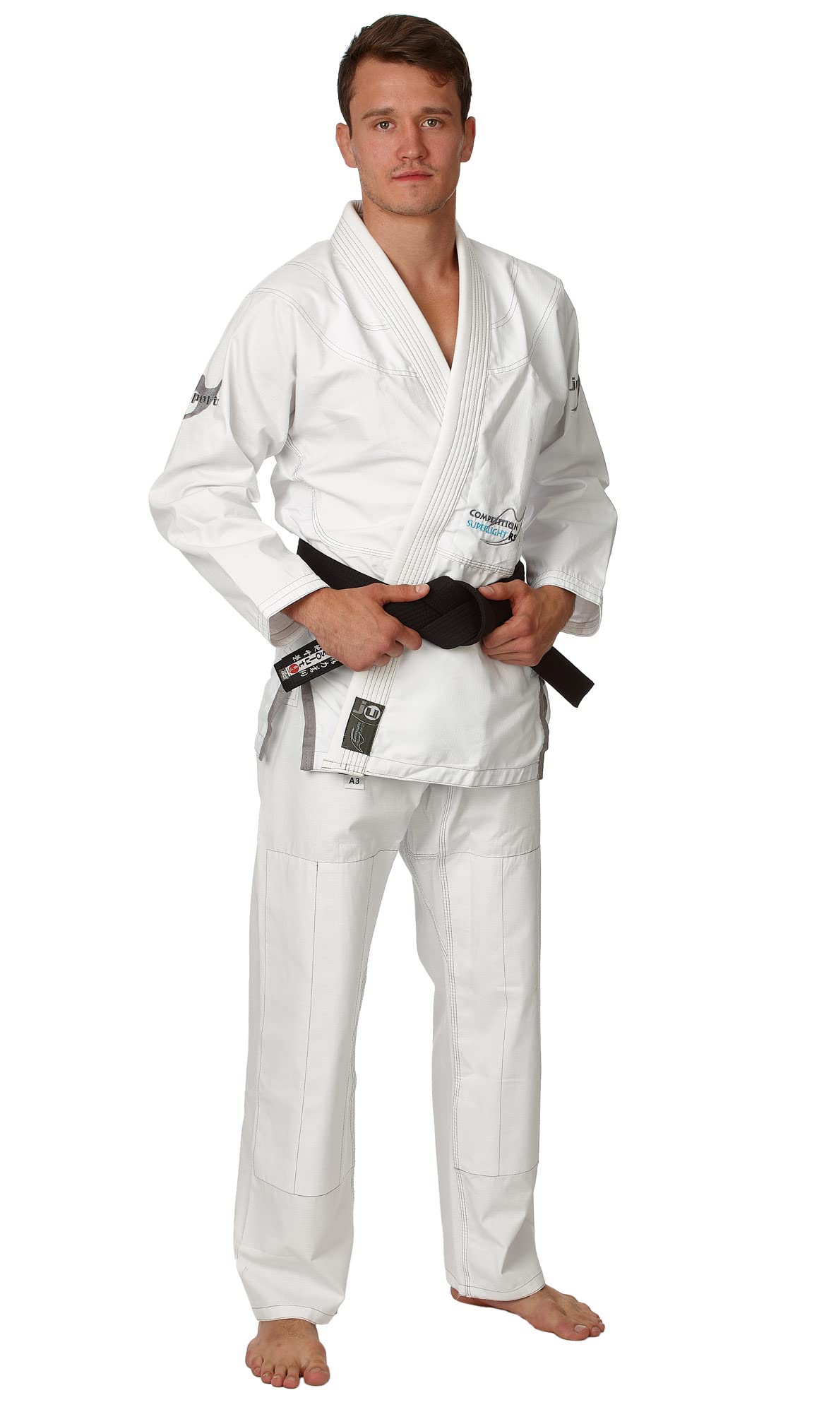 ju-sports-superlight-rs-bjj-gi-white-a3-ripstop-leicht image 2