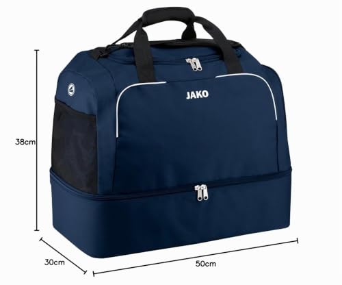 jako-classico-2050-sporttasche-mit-bodenfach-senior-rot image 8