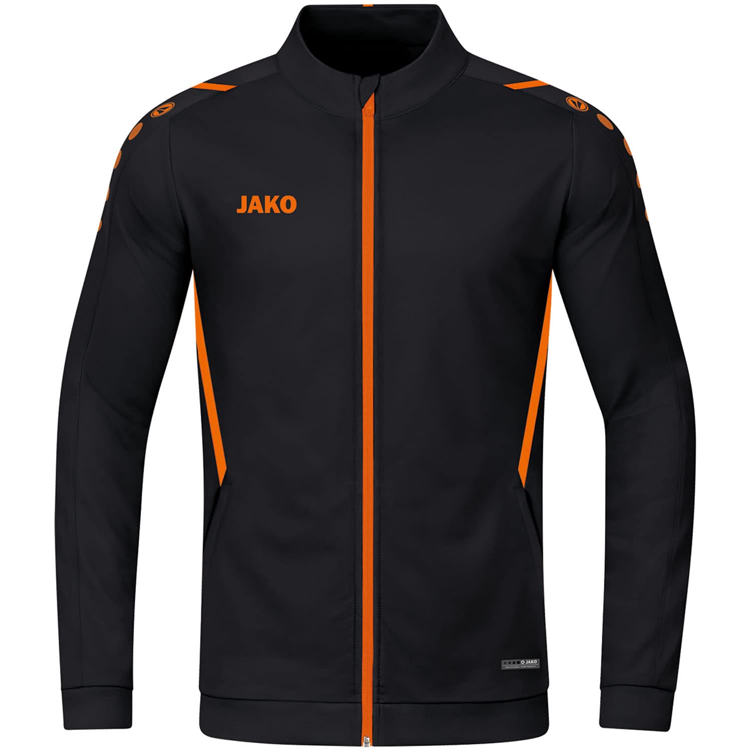 jako-challenge-9321-kinderjacke-128-schwarz-wei image 4