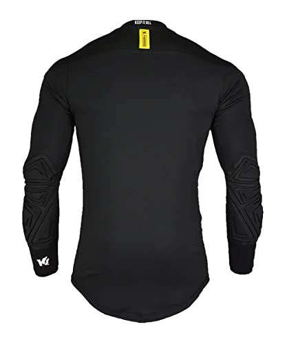 keepersport-powerpadded-langarm-unterhemd-herren-schwarz-gelb image 8