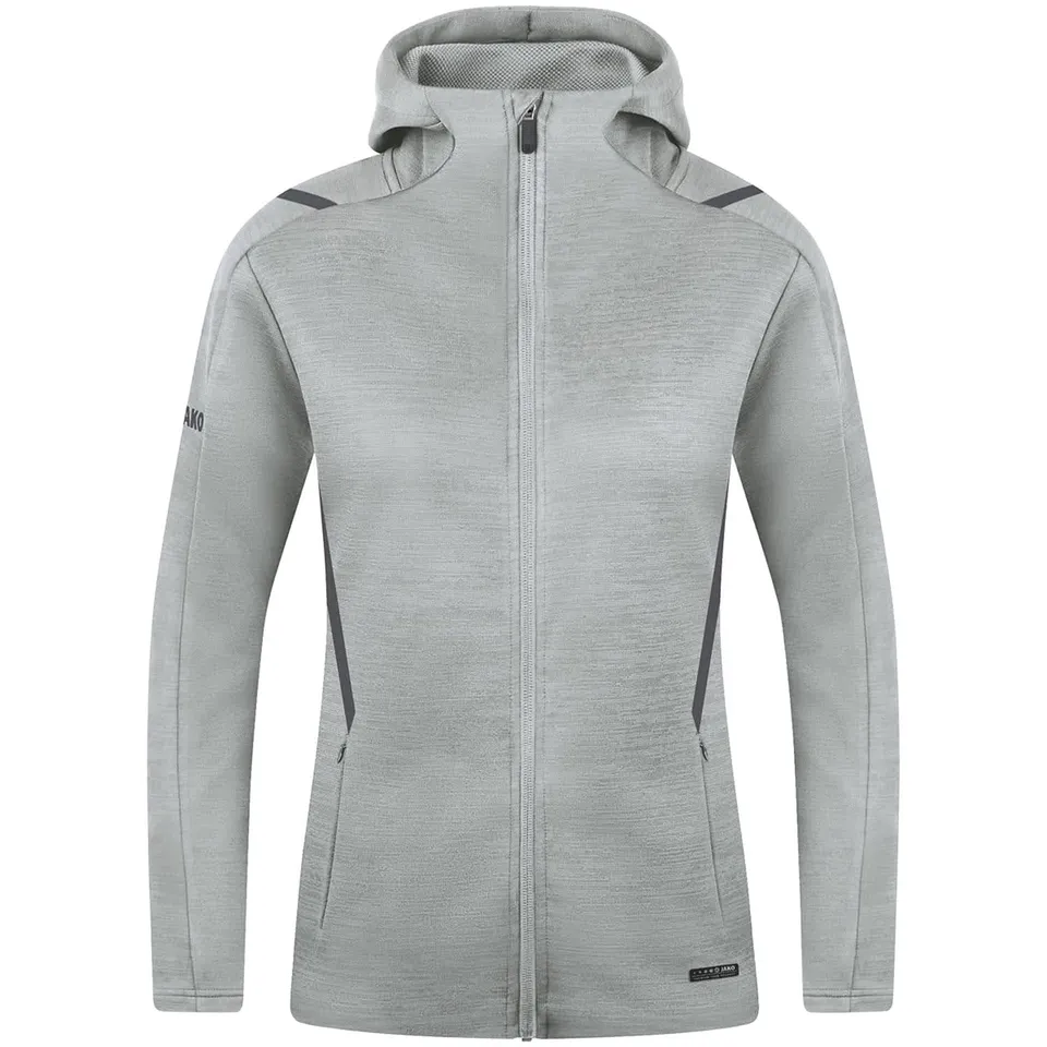 jako-challenge-kapuzenjacke-damen-schwarz-meliert-wei image 1