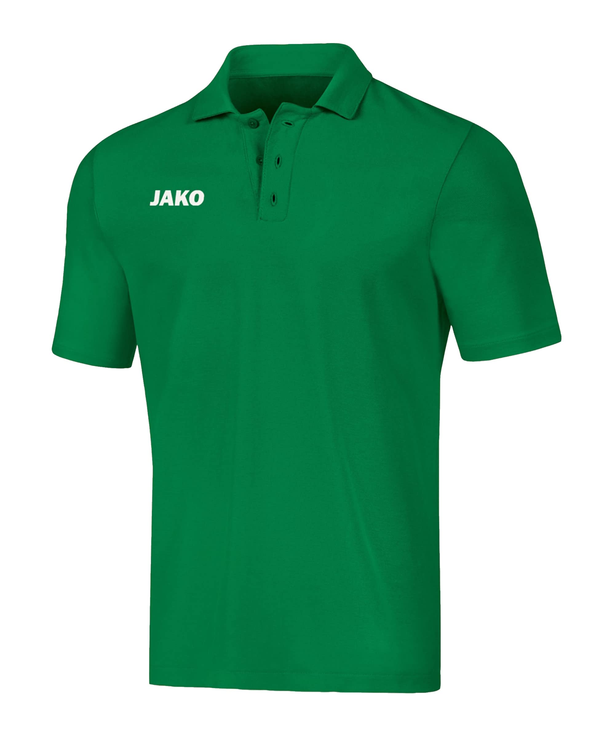 jako-base-polo-kinder-140-jako-blau-bio-baumwolle image 4