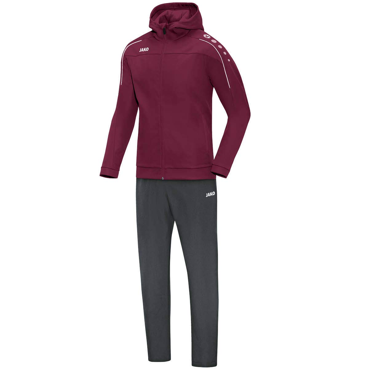 jako-classico-m9650-damen-pr-sentationsanzug-orange-gr-48-kapuze image 8
