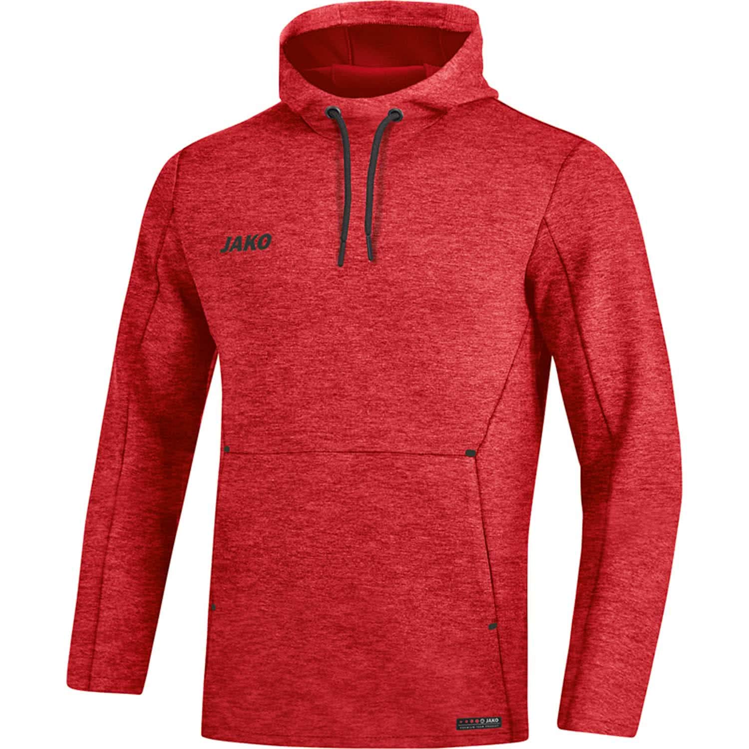 jako-premium-basics-kapuzenhoodie-herren-marine-meliert image 7