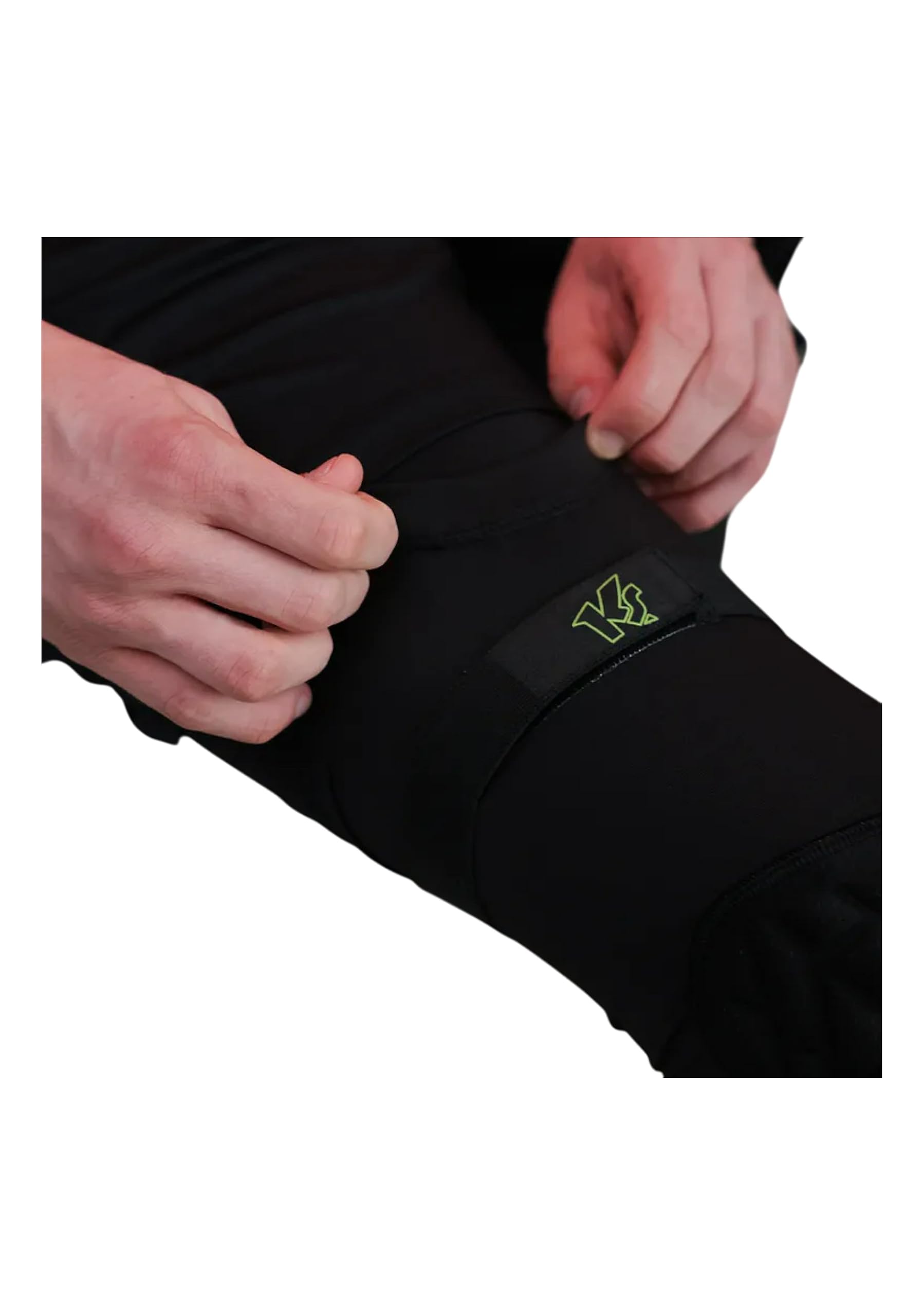 keepersport-knee-guards-powerpadded-knieschoner-schwarz-m-sto-d-mpfend image 7