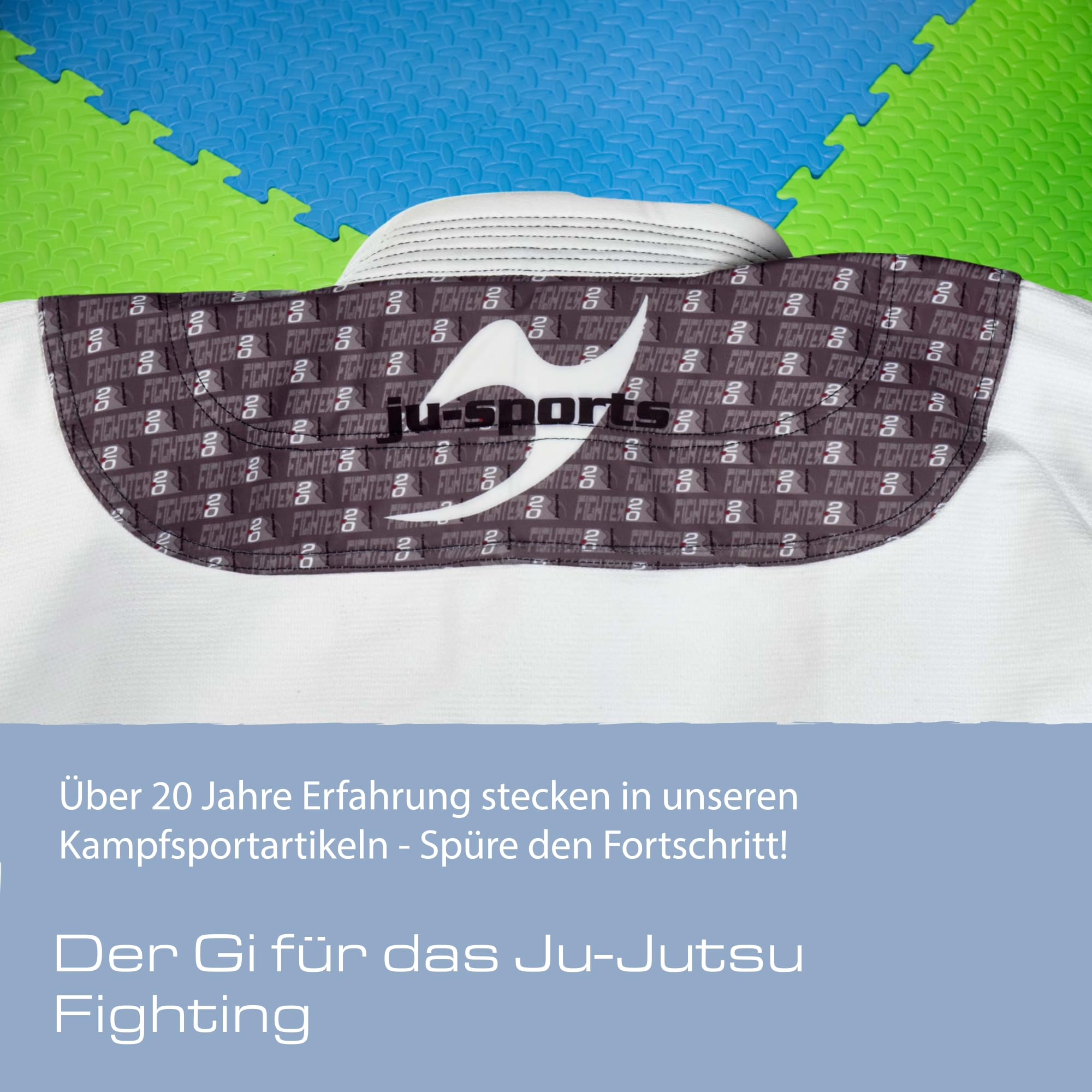 ju-sports-pearl-fighter-2-0-jujutsu-anzug-a3-wei-baumwolle image 6
