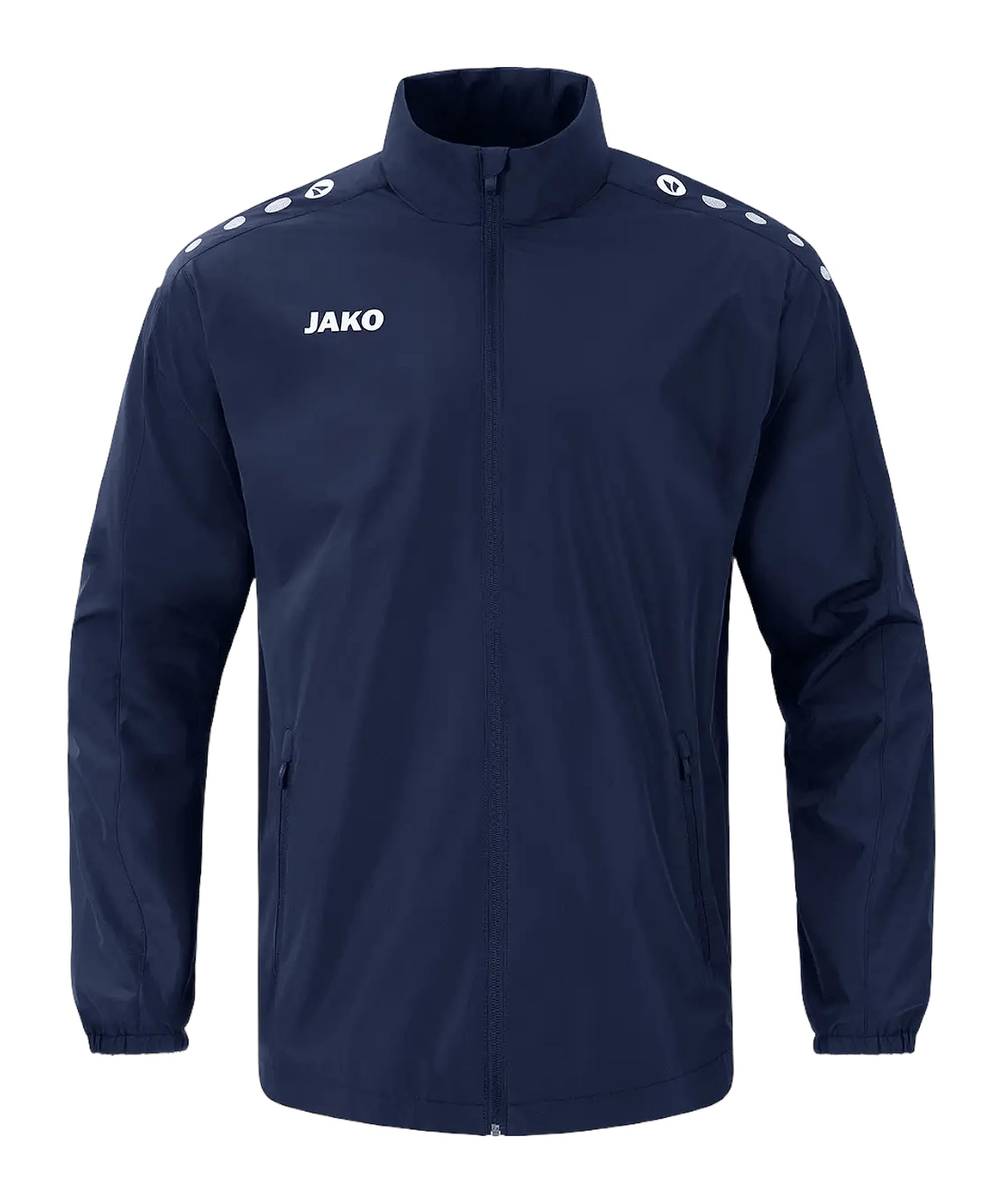 jako-one-allwetterjacke-bergangsjacke-schwarz-wasserabweisend image 1