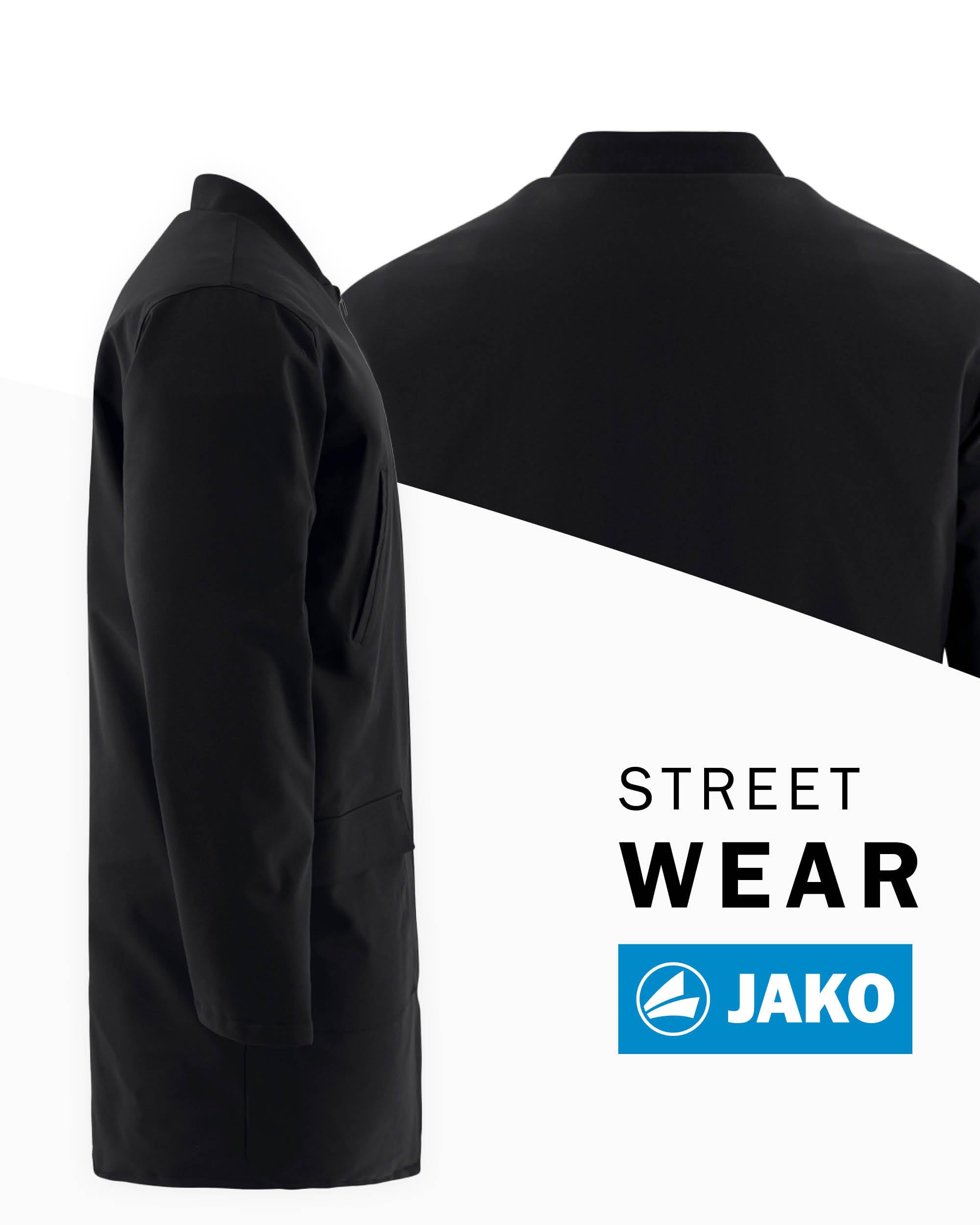 jako-wardrobe-mantel-steppjacke-schwarz-retro-wasserschutz image 2