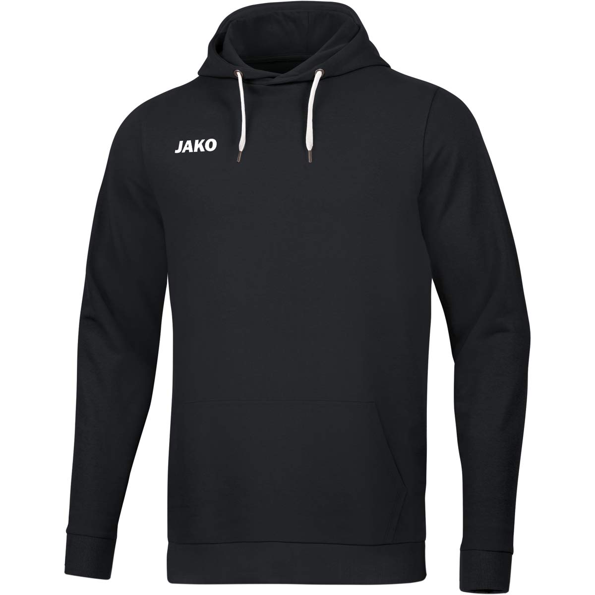 jako-base-6765-kapuzensweat-hoodie-anthrazit-baumwolle image 2