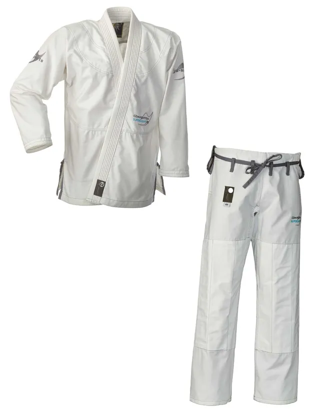 ju-sports-superlight-rs-bjj-gi-white-a3-ripstop-leicht image 1