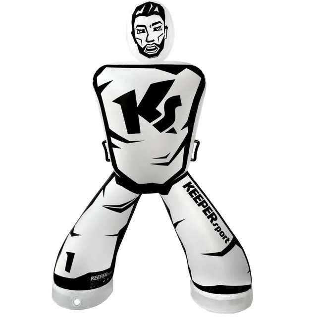 keepersport-keeperdummy-pro-198-cm-trainingsdummy-schwarz-zweibeinig image 1