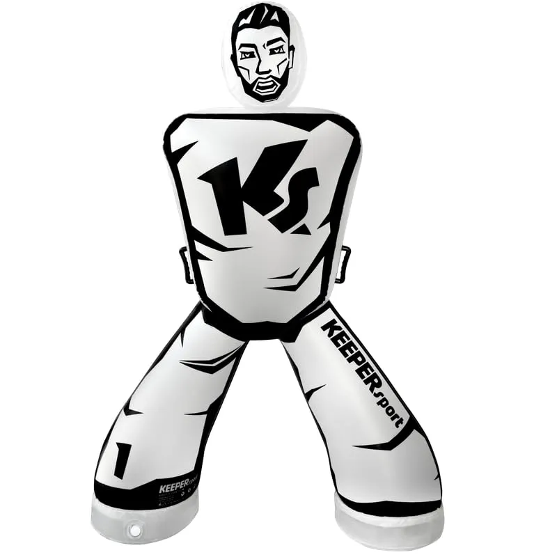 keepersport-keeperdummy-pro-198-cm-trainingsdummy-schwarz-zweibeinig image 1